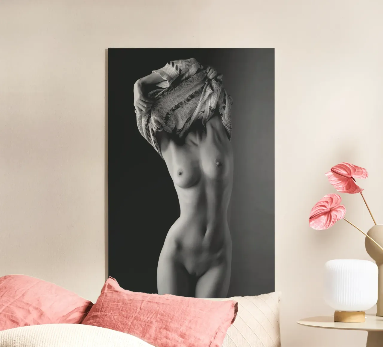 Iveta and a jumper plexiglass da Dave Hare Photography