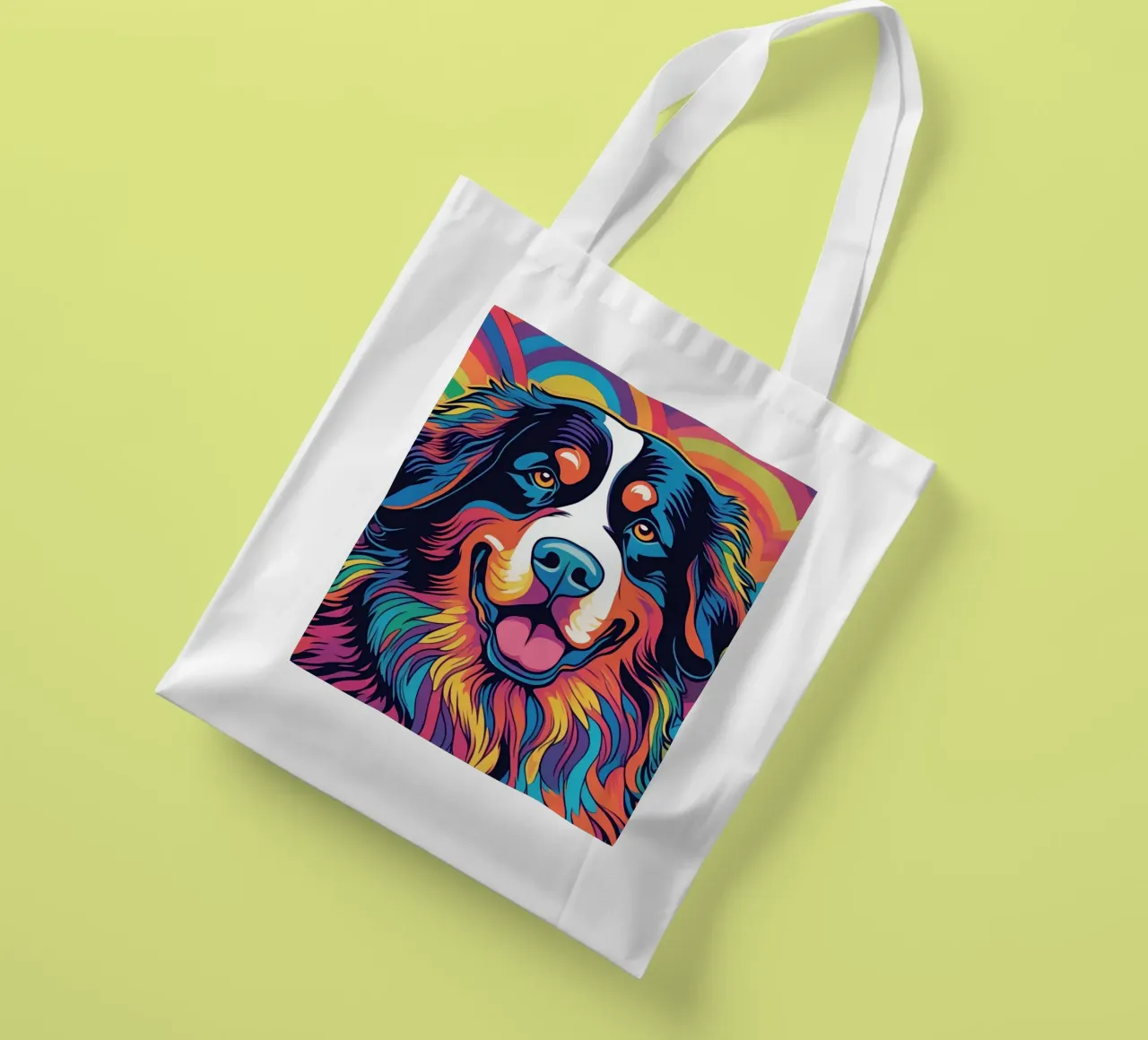Bernersennen in Bunt #7 tote bag by Yumis.Beargang.and.Me