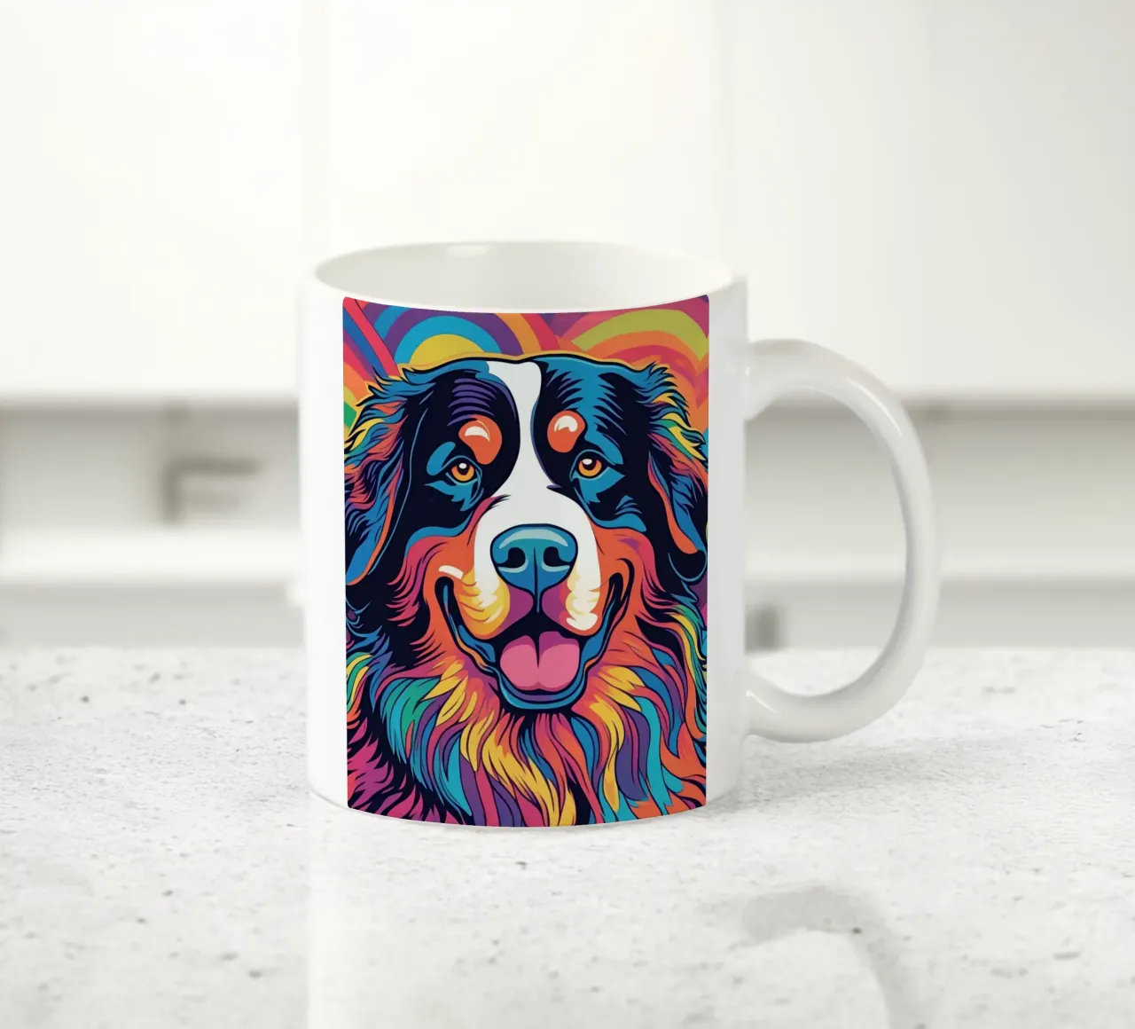 Bernersennen in Bunt #7 tazza in ceramica da Yumis.Beargang.and.Me