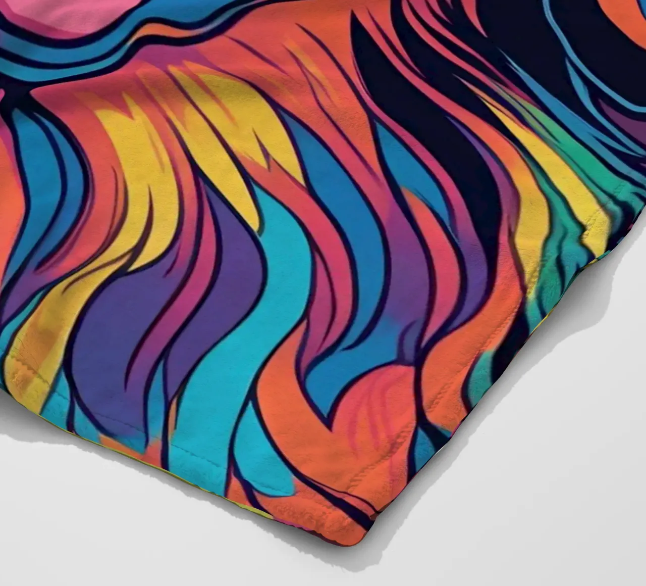 Bernersennen in Bunt #7 fleece blanket by Yumis.Beargang.and.Me