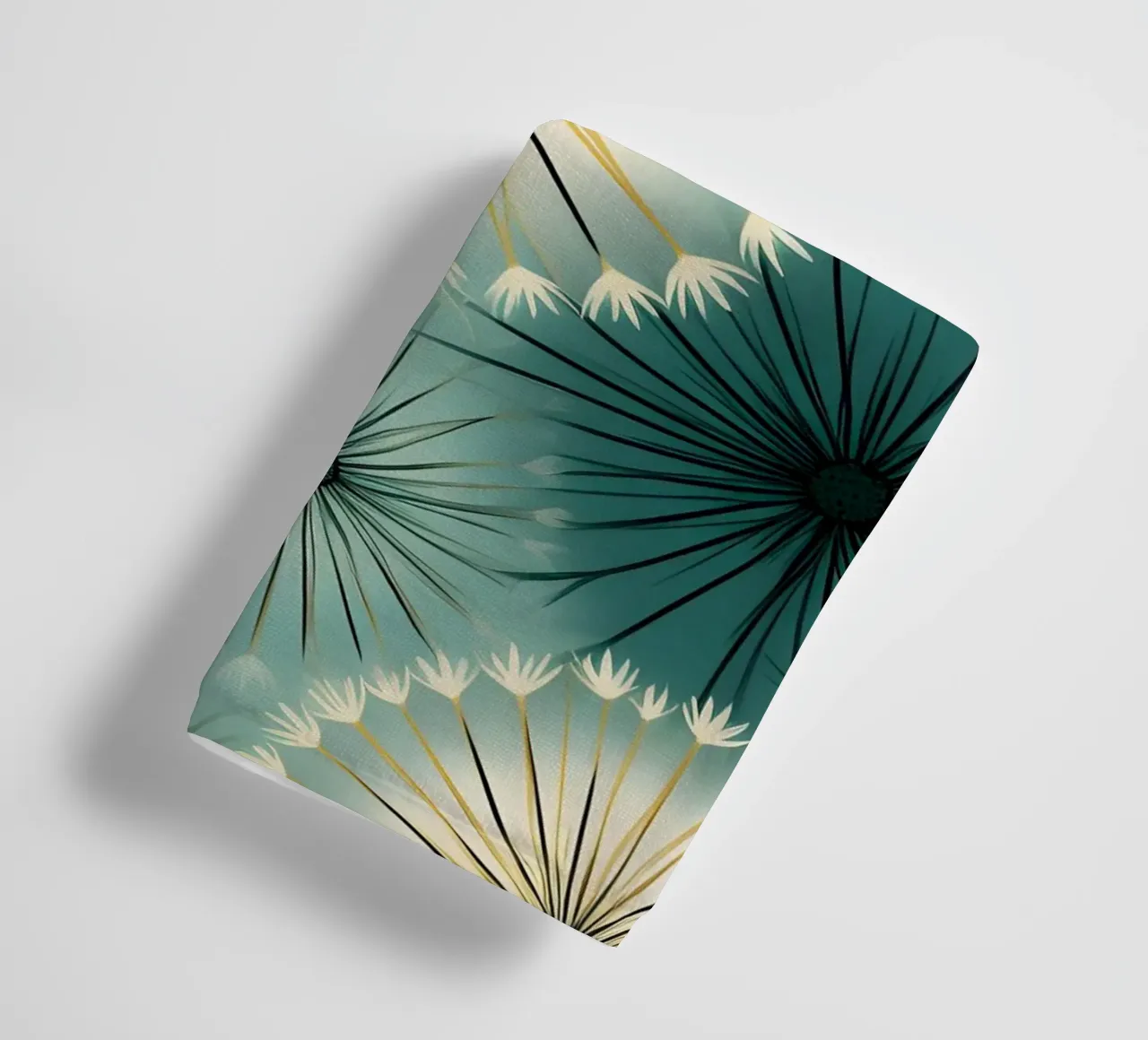 Soft Dandelions towel by Botanical Pattern House