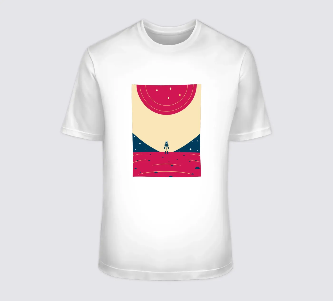 Outer space t-shirt by TODAY'S SHOP