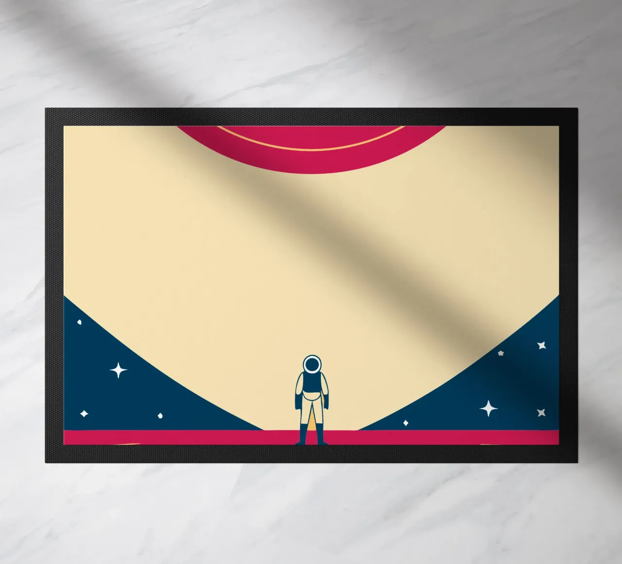 Outer space doormat by TODAY'S SHOP