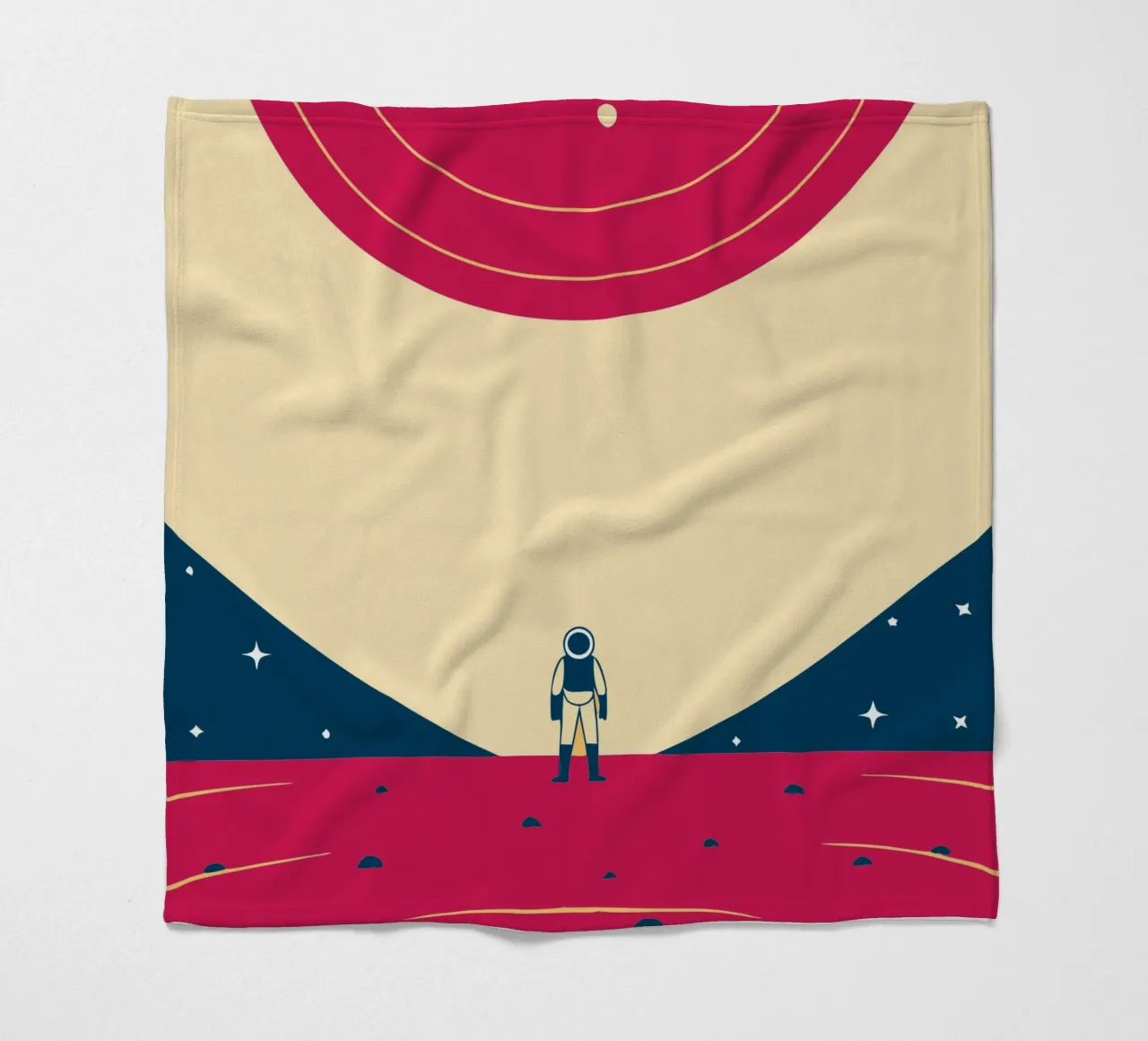 Der Weltraum Fleecedecke von TODAY'S SHOP