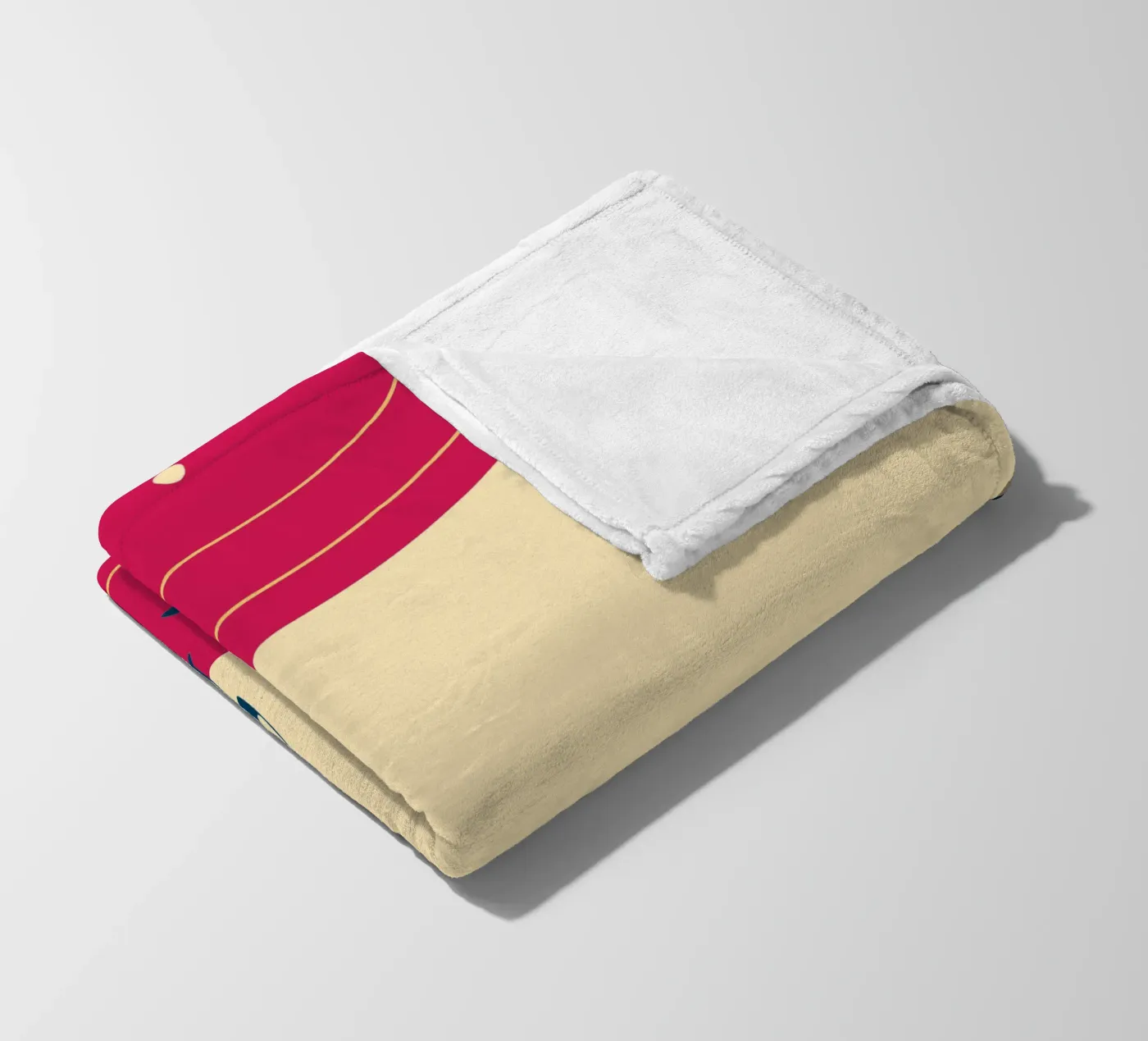 Outer space plaid polaire de TODAY'S SHOP