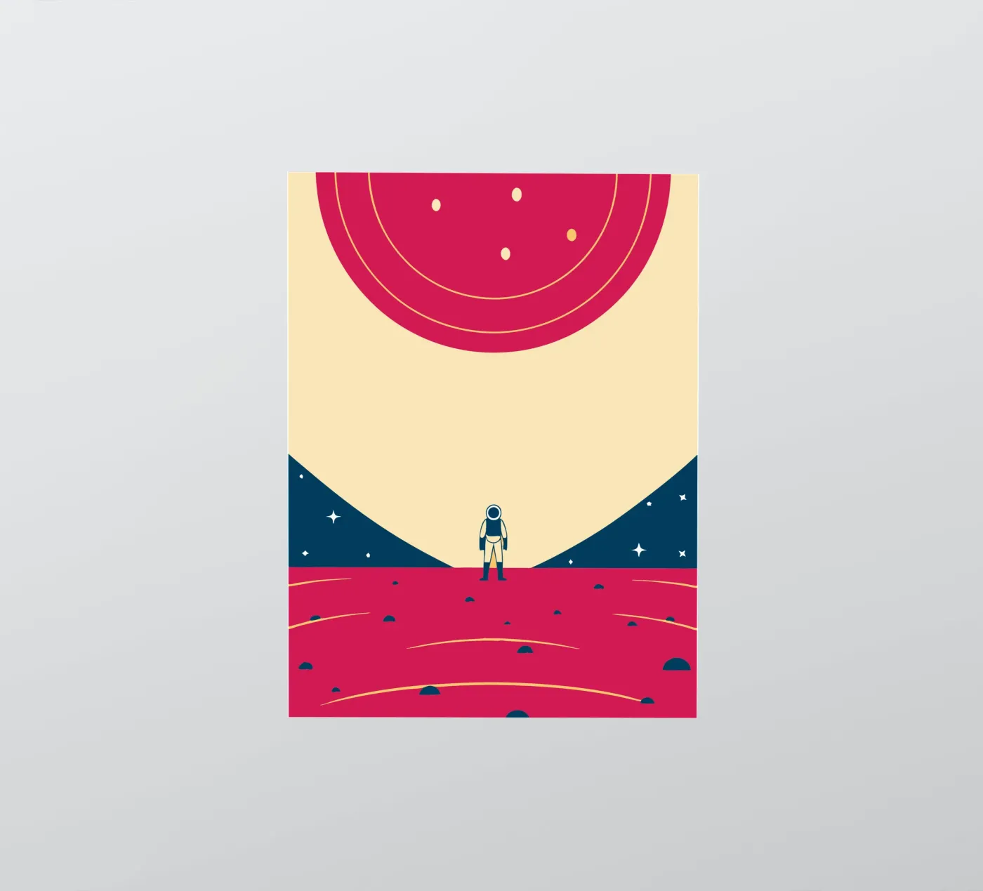 Ruimte sticker van TODAY'S SHOP