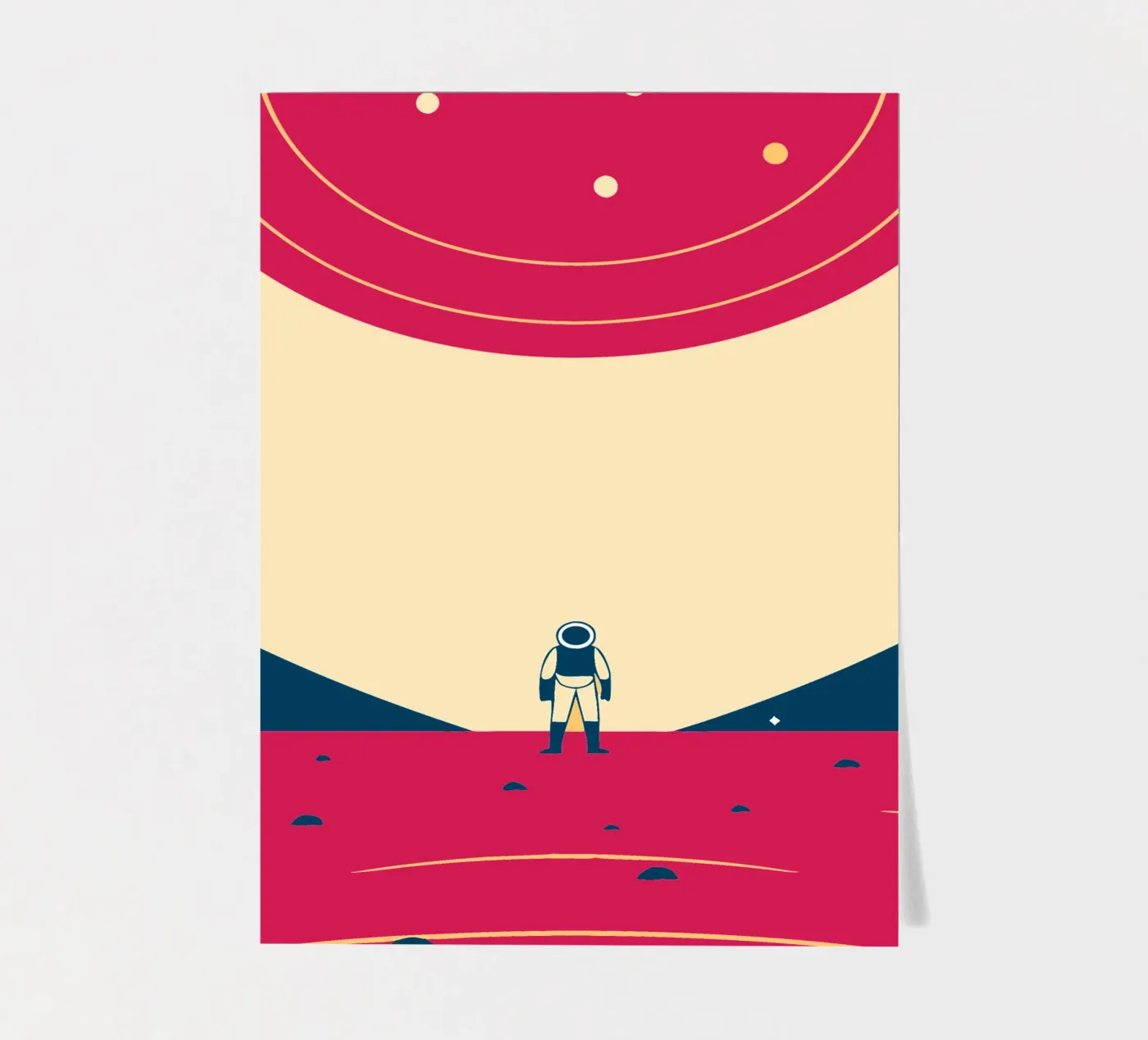 Outer space sticker sheet by TODAY'S SHOP