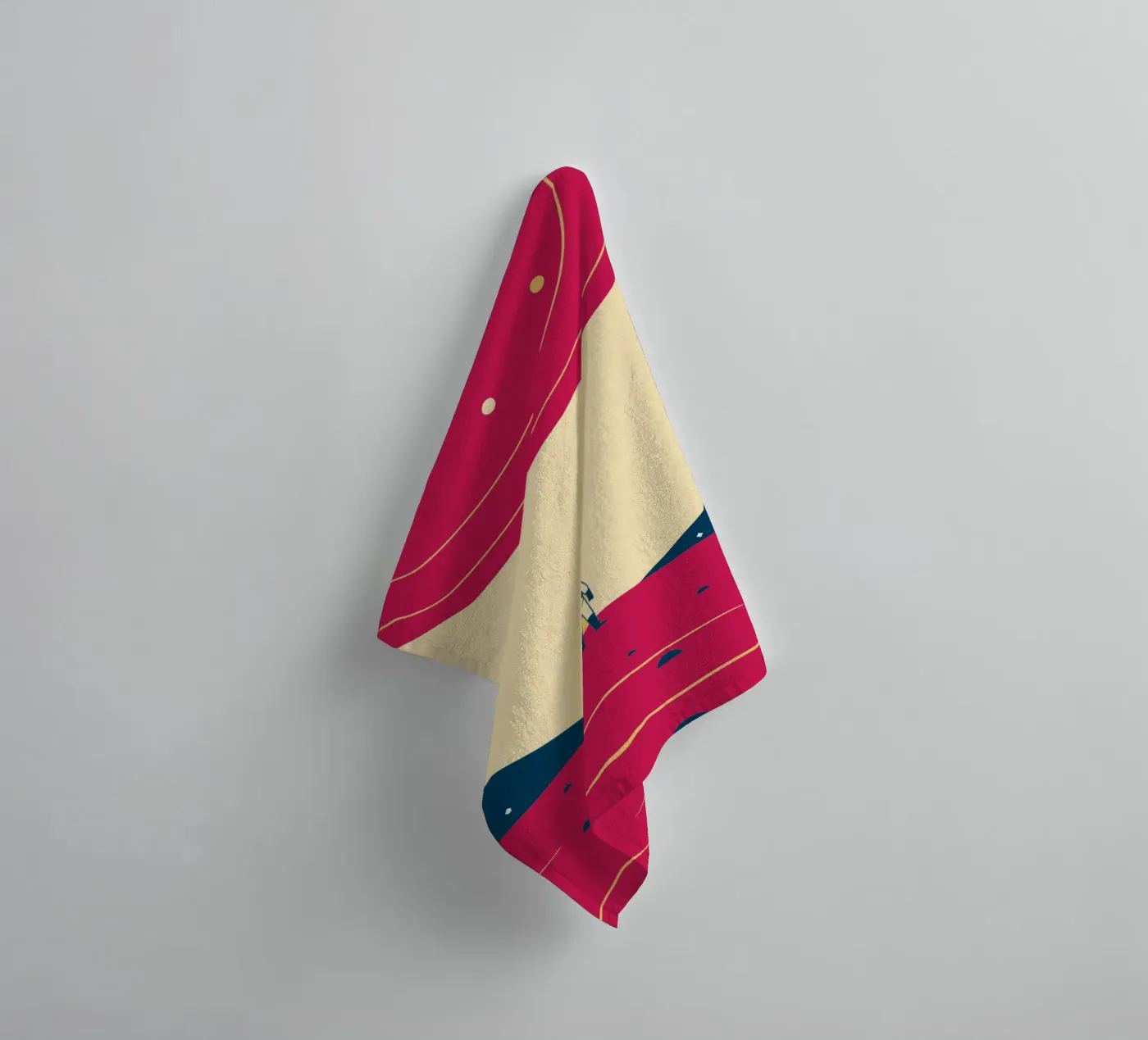 Outer space badhanddoek van TODAY'S SHOP