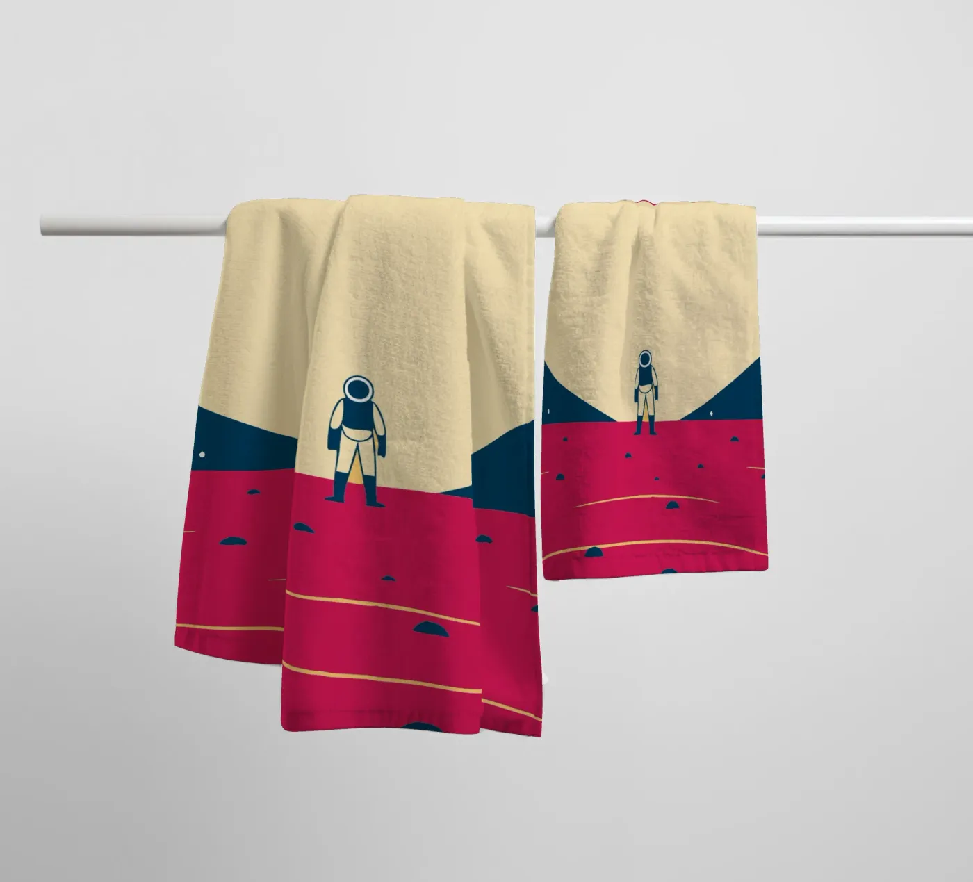 Outer space badhanddoek van TODAY'S SHOP