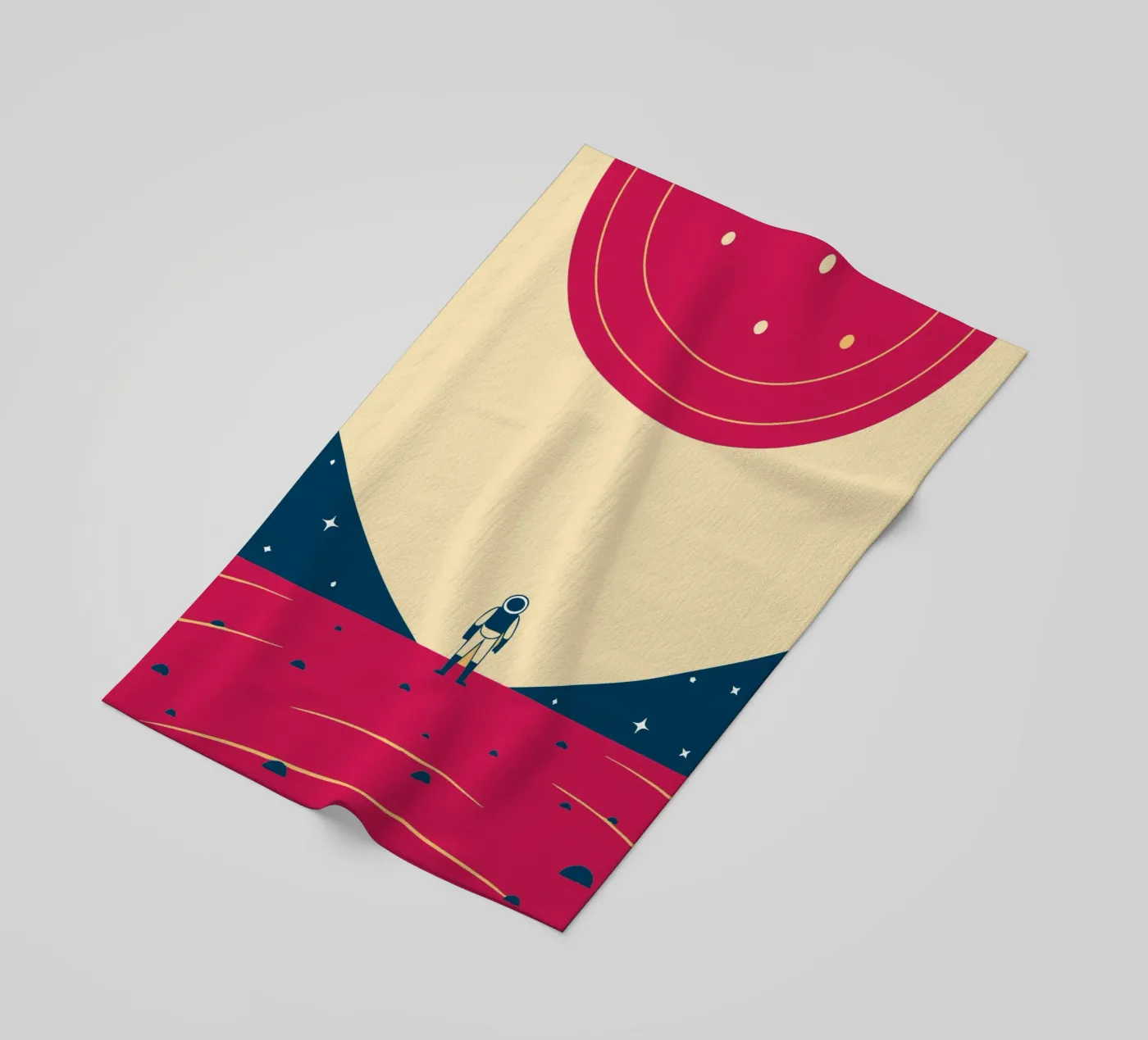 Outer space beach towel by TODAY'S SHOP