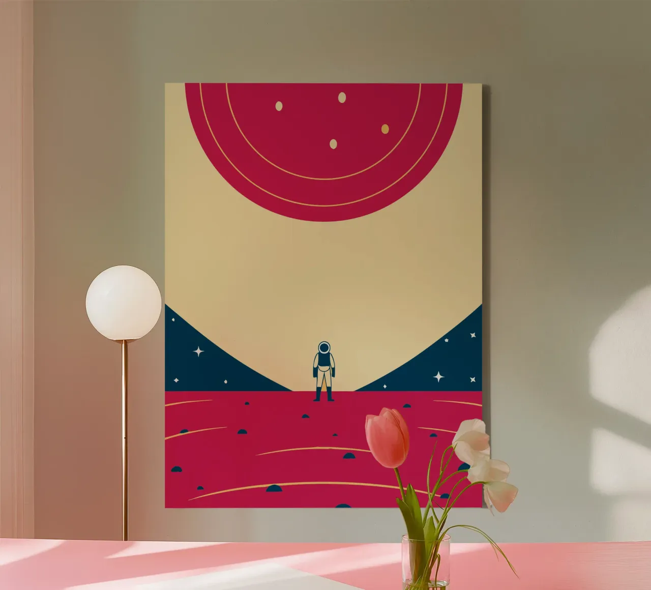 Outer space canvas by TODAY'S SHOP
