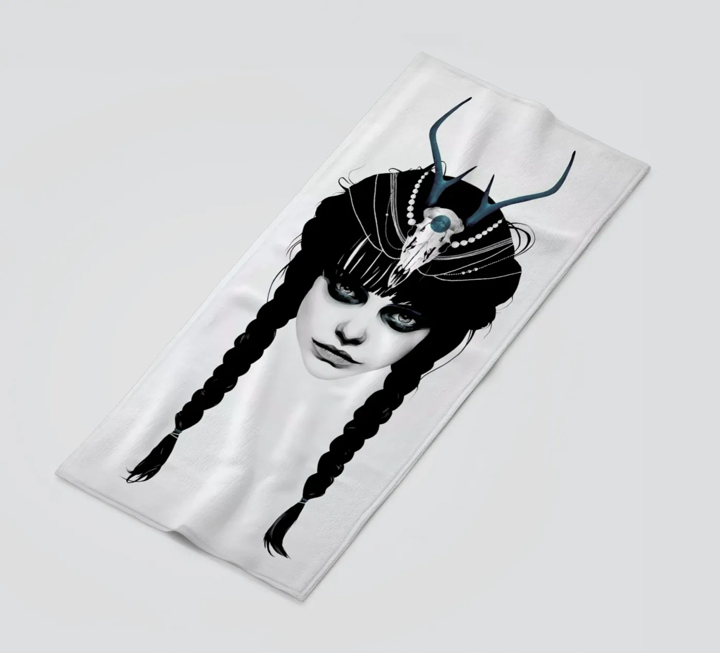 Wakeful Warrior strandhanddoek van Ruben Ireland