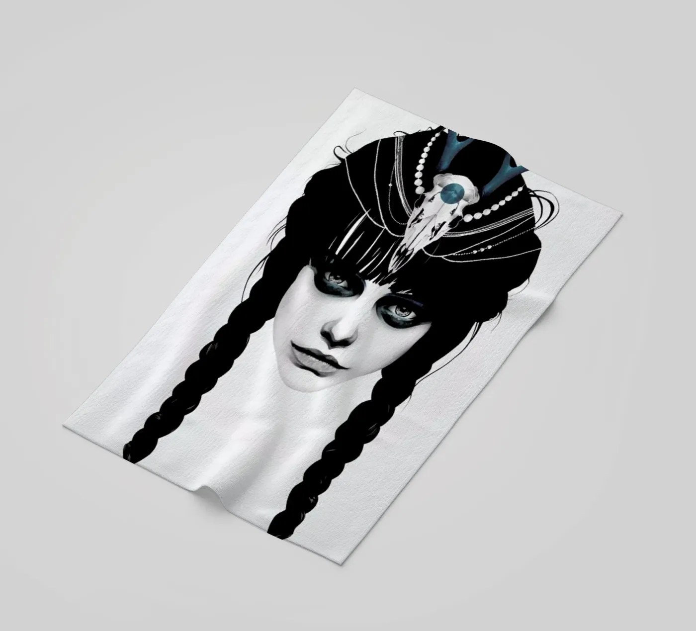 Wakeful Warrior strandhanddoek van Ruben Ireland