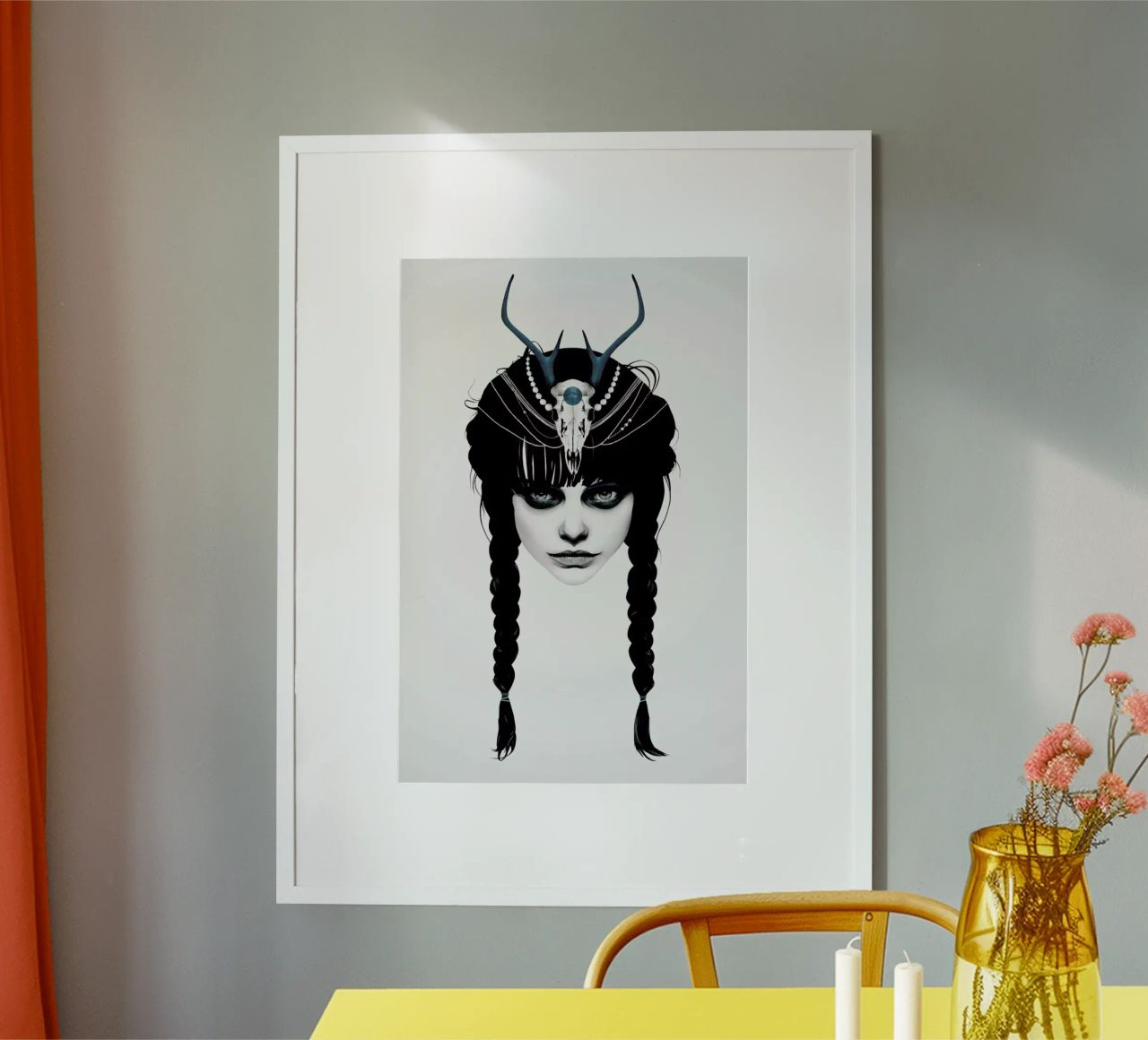 Wakeful Warrior poster by Ruben Ireland