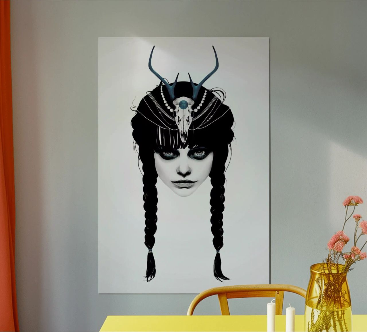 Wakeful Warrior poster by Ruben Ireland