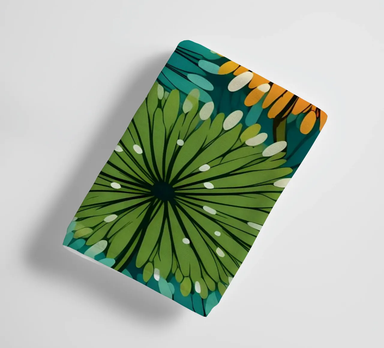 Starlit Dandelions towel by Botanical Pattern House