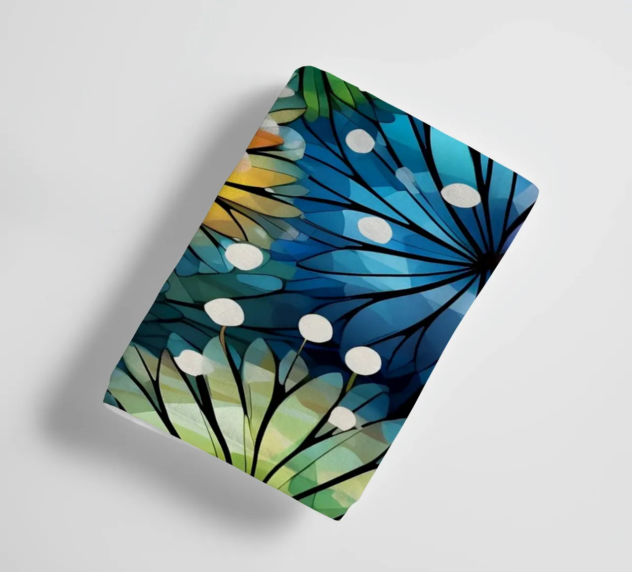 Starlit Dandelions towel by Botanical Pattern House