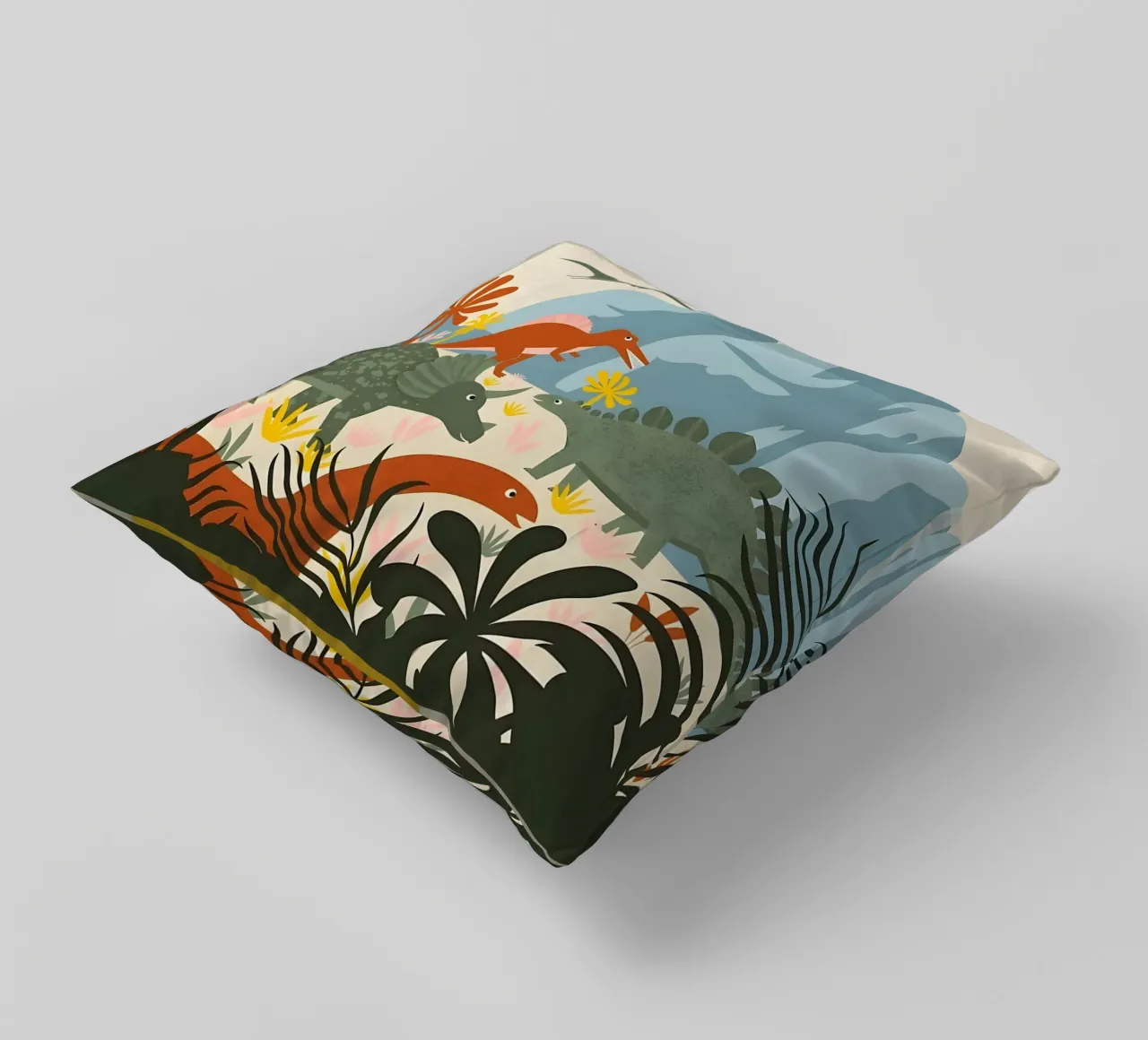 Jurassic Dinosaur Park cuscino da Attaboy Dsgn