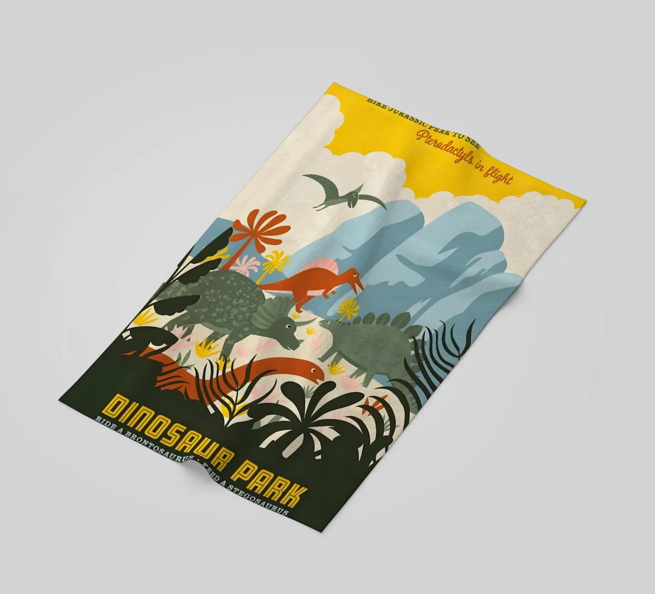 Jurassic Dinosaur Park telo mare da Attaboy Dsgn