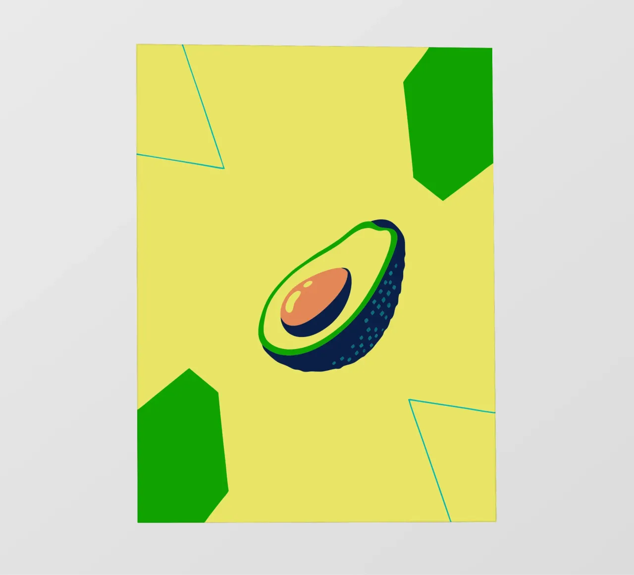 Avocado Frutta pellicola backlit da TODAY'S SHOP