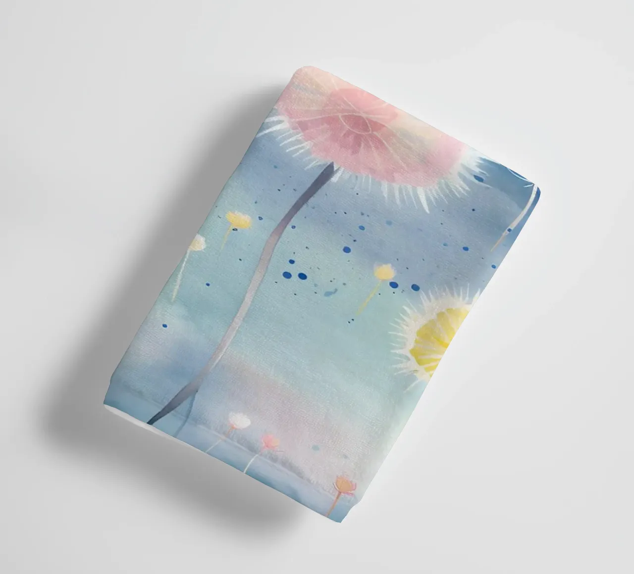Regenbogen Löwenzahn Handtuch von Botanical Pattern House