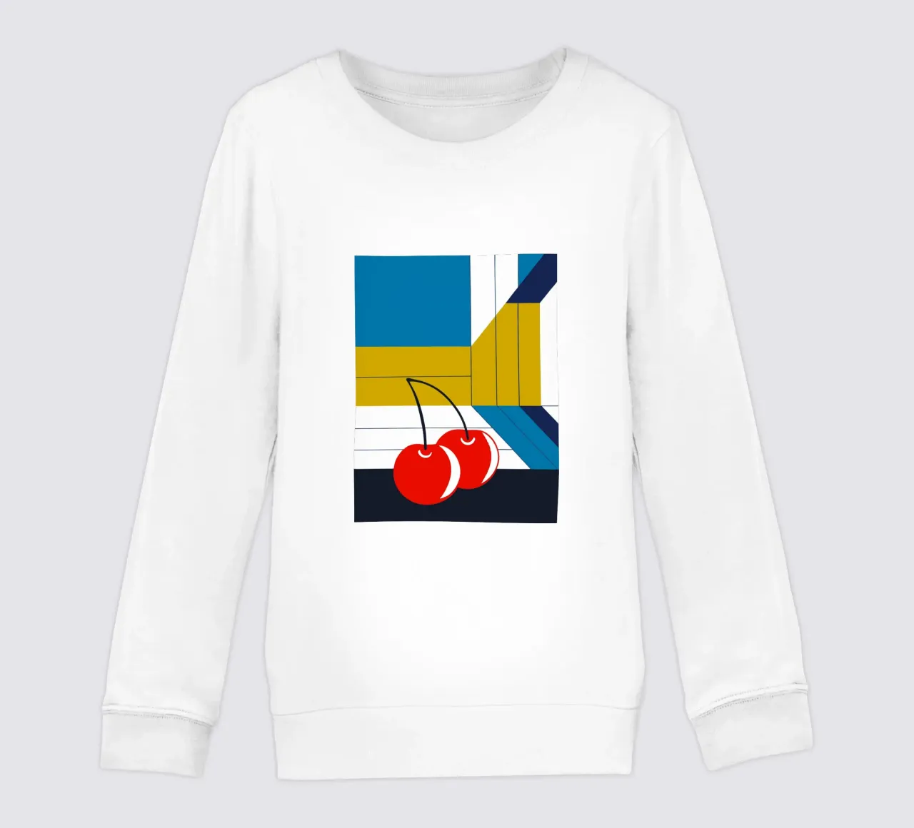 Frutti di ciliegia rossa felpa bambino da TODAY'S SHOP
