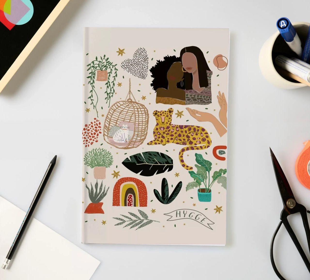 A Millenial World notebook by Pure