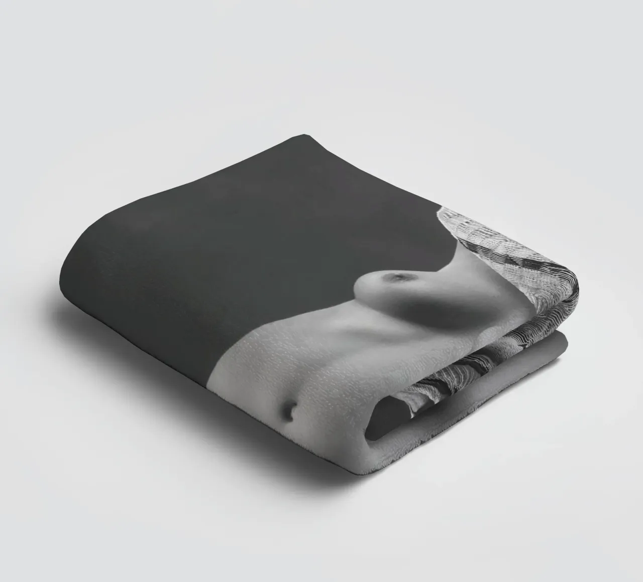 Laura Stripping Mono towel by Dave Hare Photography