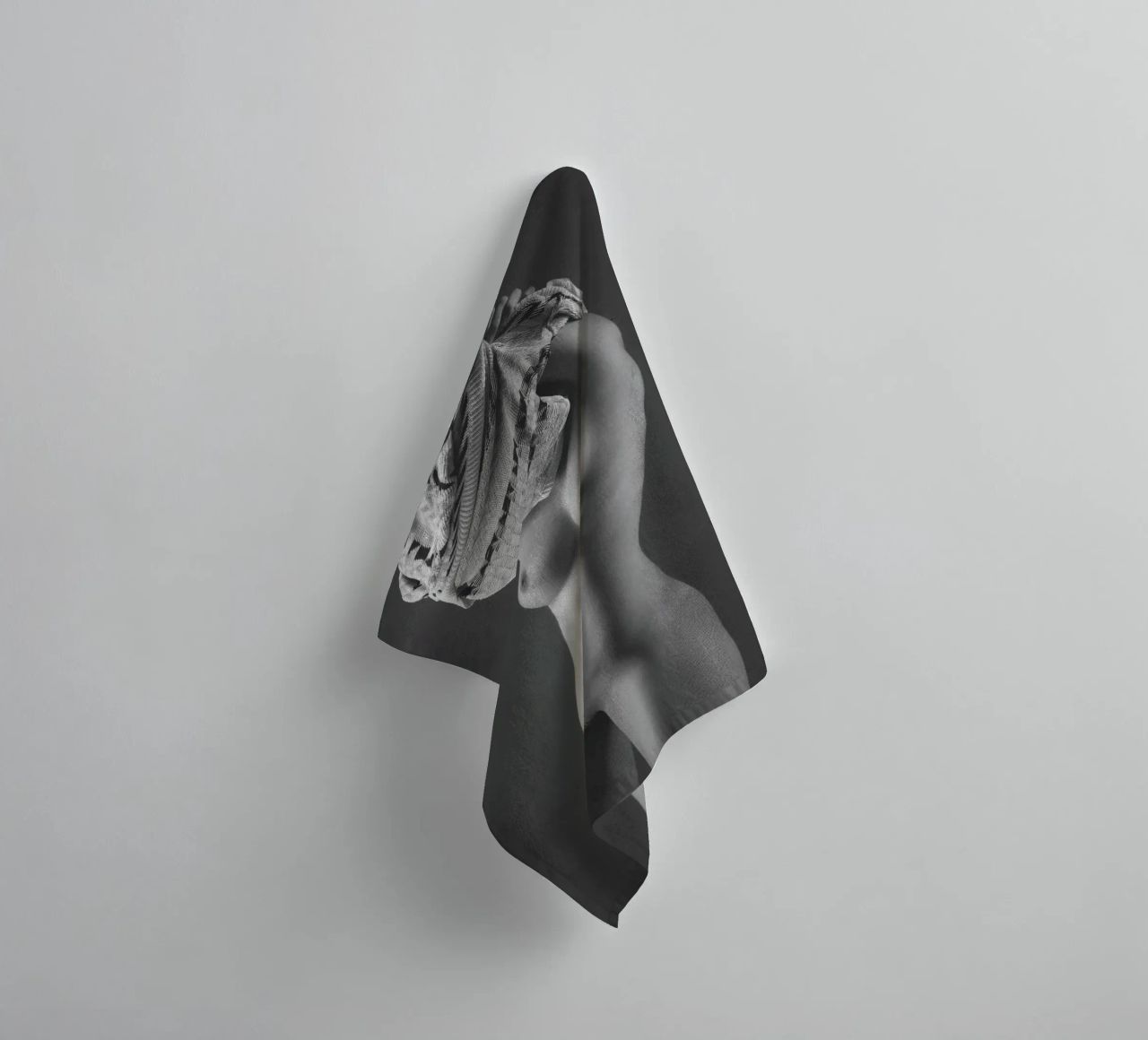 Laura Stripping Mono towel by Dave Hare Photography