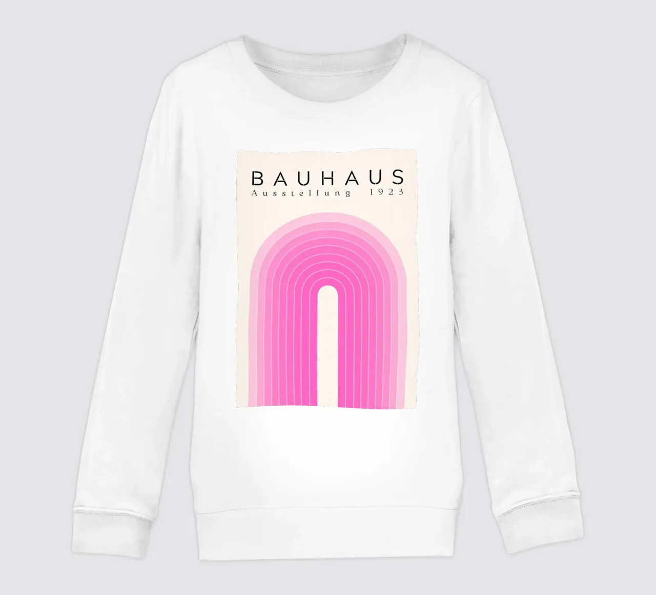 Mezza rosa Elips felpa bambino da Piere art Shops