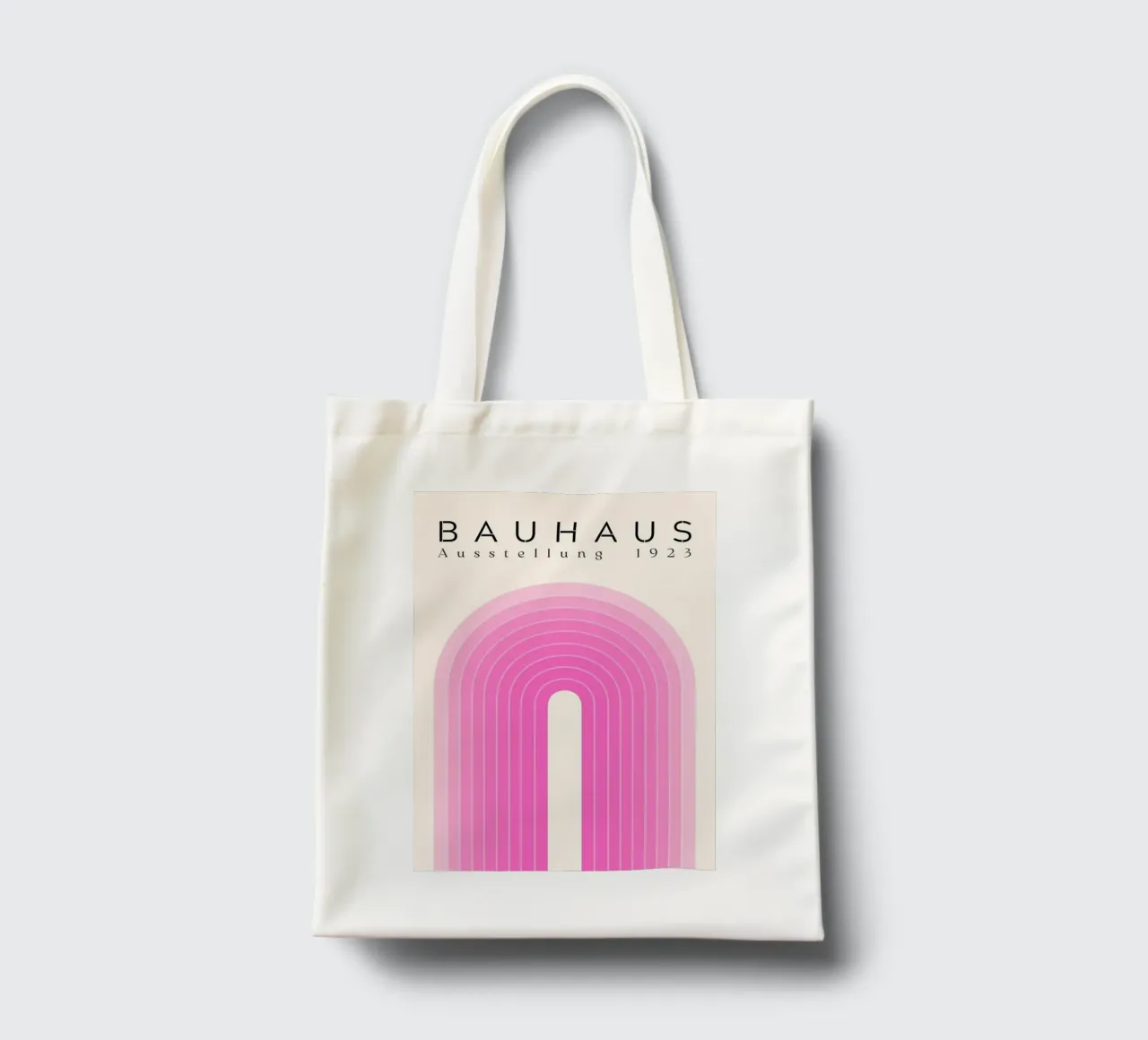 Mezza rosa Elips borsa in juta da Piere art Shops