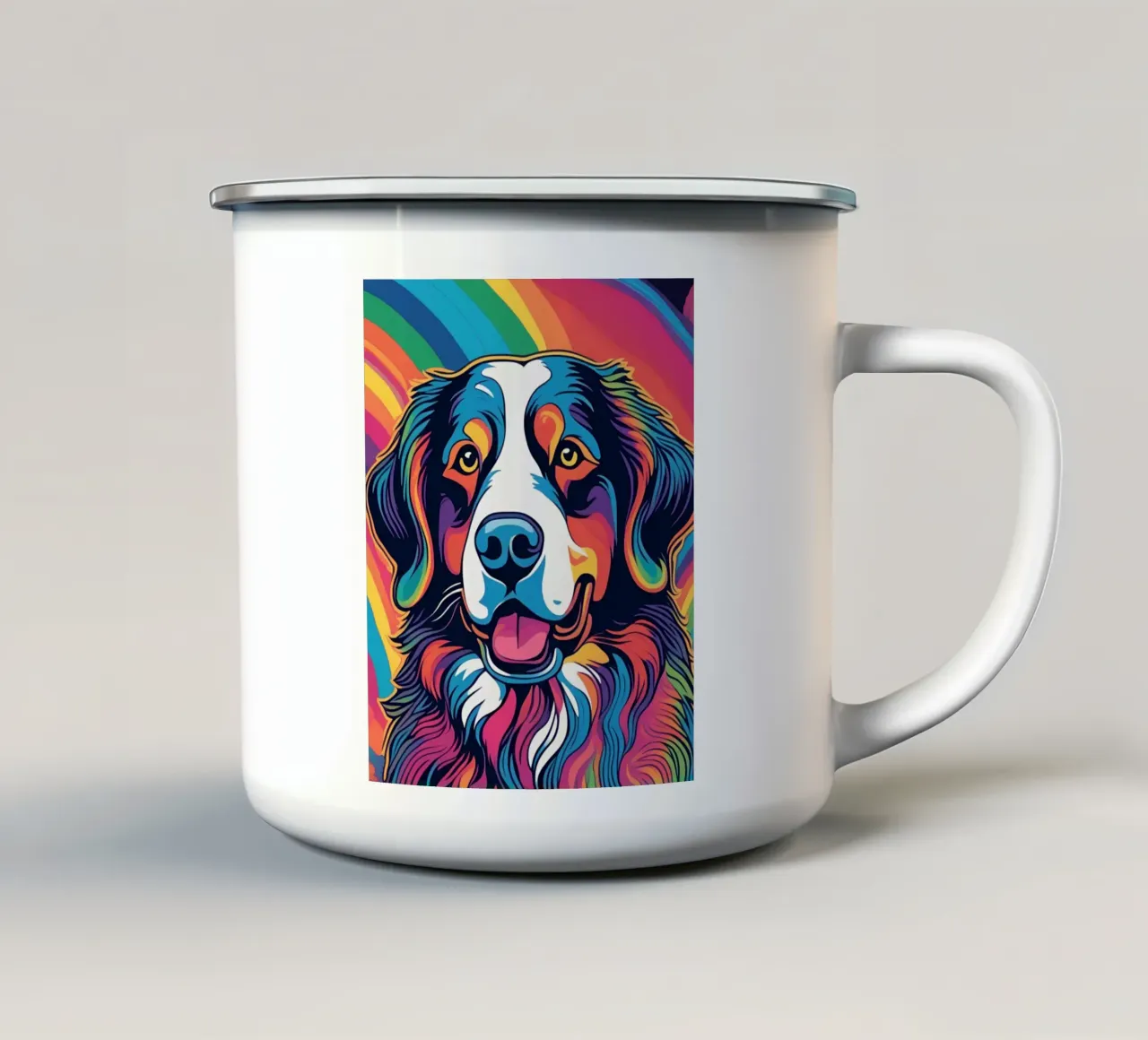 Bernersennen in Bunt #11 tazza in smalto da Yumis.Beargang.and.Me