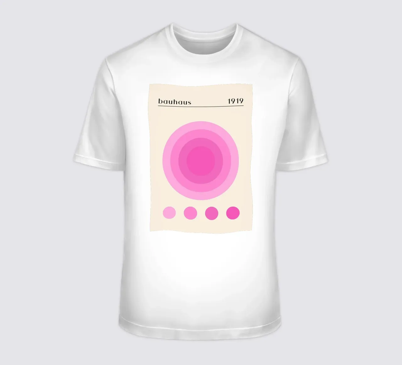 Cerchio rosa t-shirt da Piere art Shops