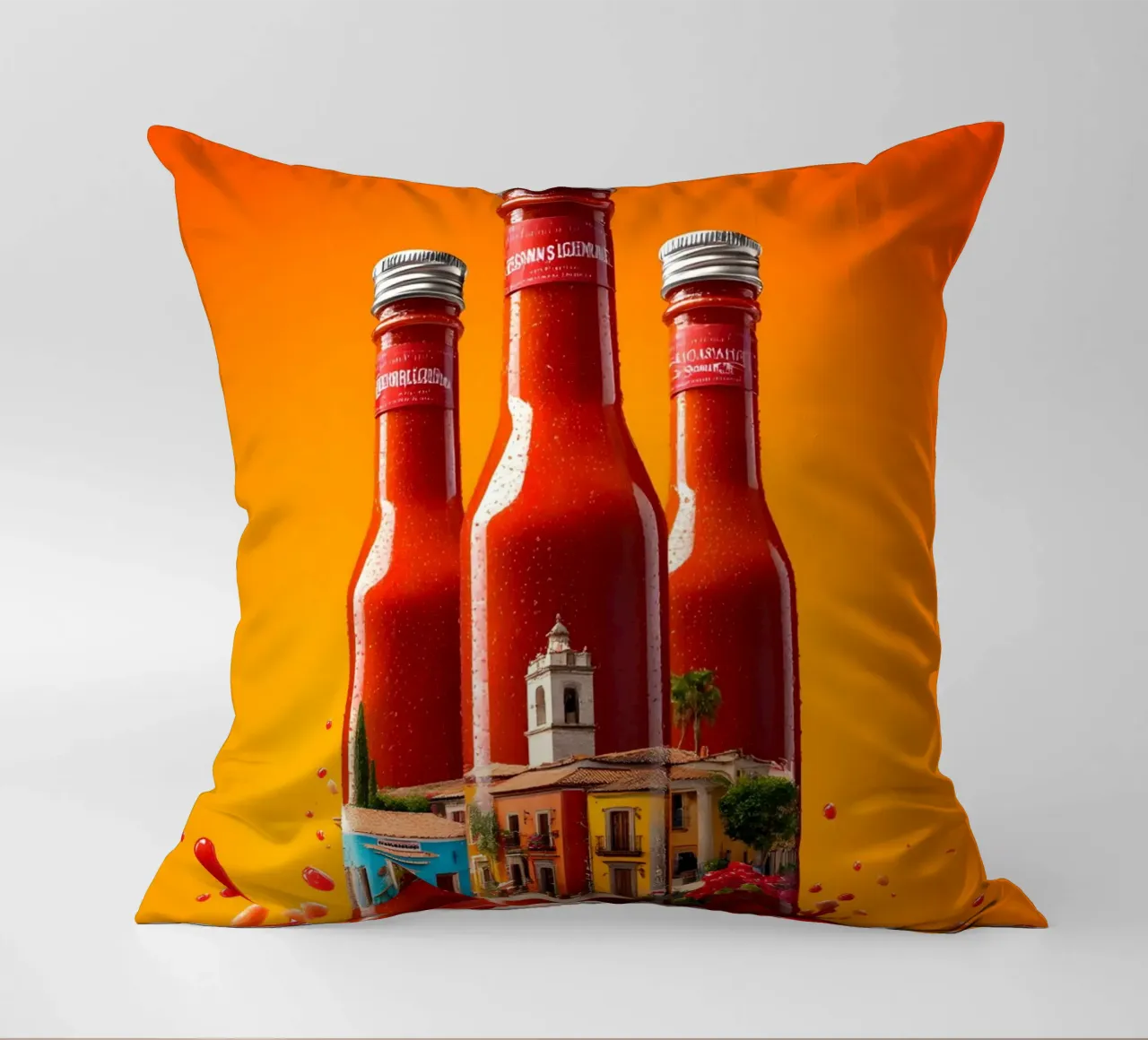 La salsa non è una salsa, ma un'esperienza cuscino da M-Ulrich-Digital Art