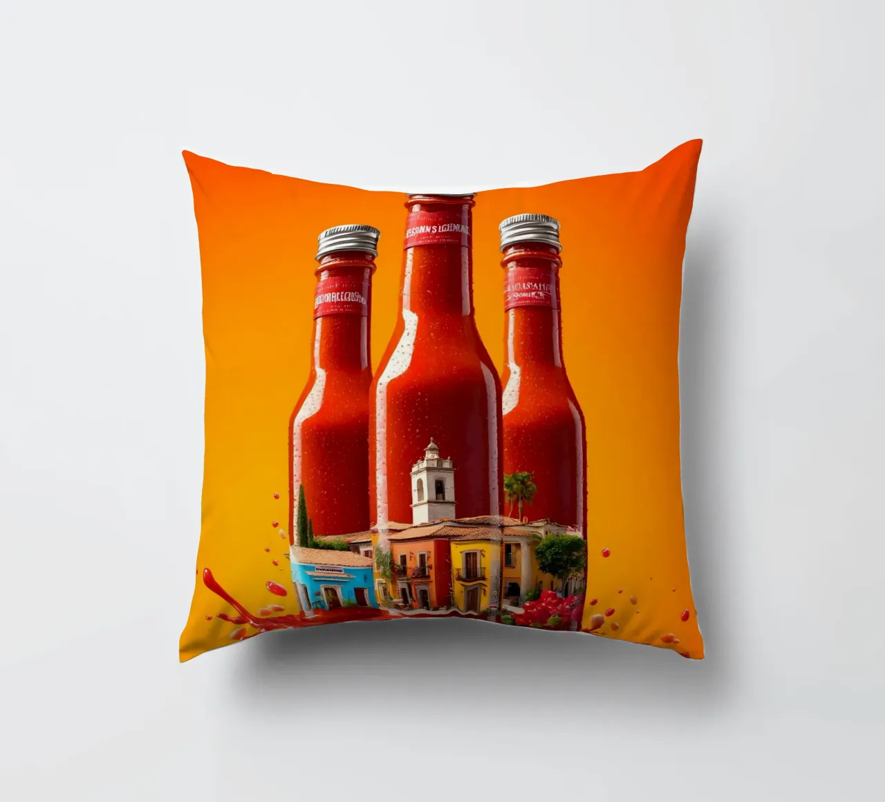 La salsa non è una salsa, ma un'esperienza cuscino da M-Ulrich-Digital Art