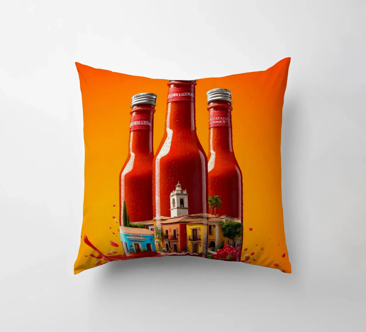 La salsa non è una salsa, ma un'esperienza cuscino da M-Ulrich-Digital Art