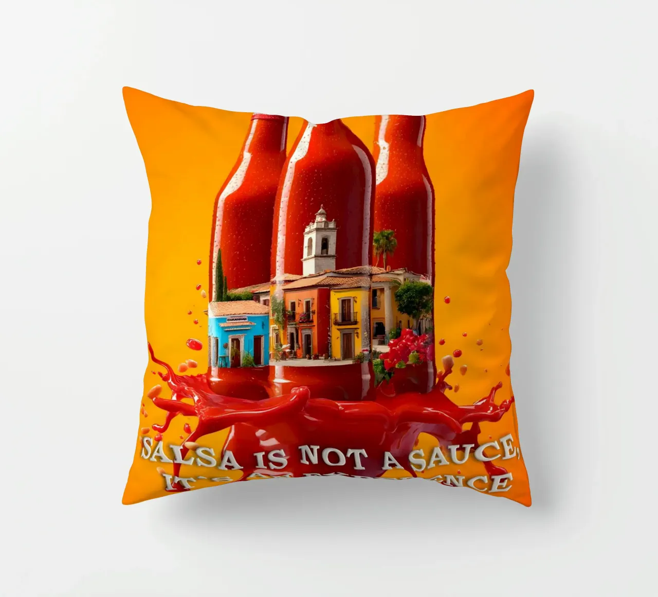 La salsa non è una salsa, ma un'esperienza cuscino da M-Ulrich-Digital Art