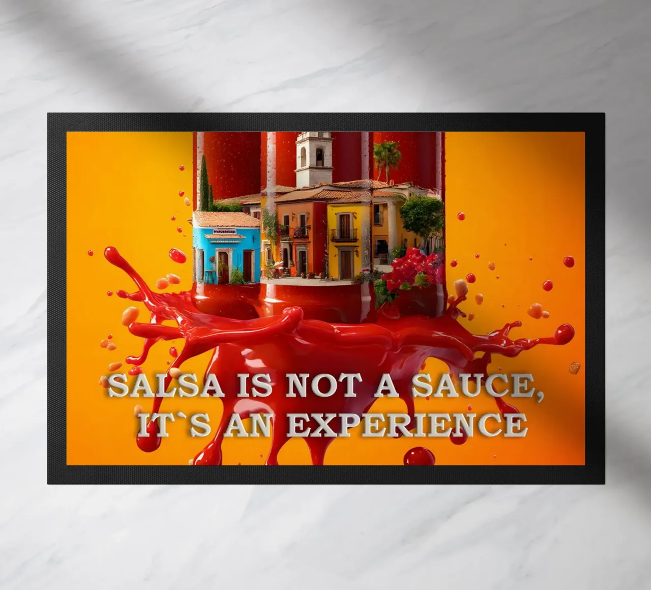 La salsa non è una salsa, ma un'esperienza zerbino da M-Ulrich-Digital Art