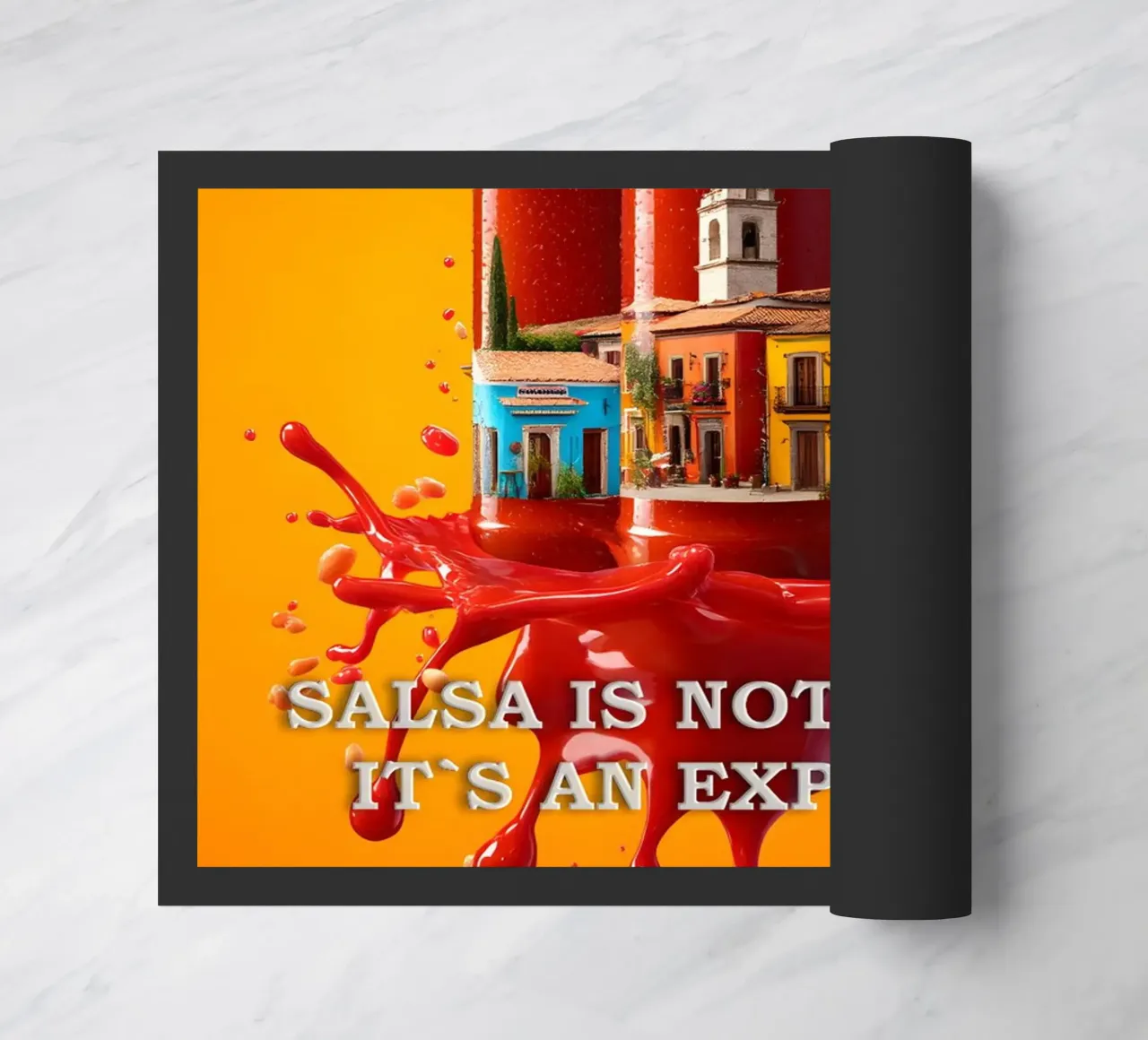 La salsa non è una salsa, ma un'esperienza zerbino da M-Ulrich-Digital Art