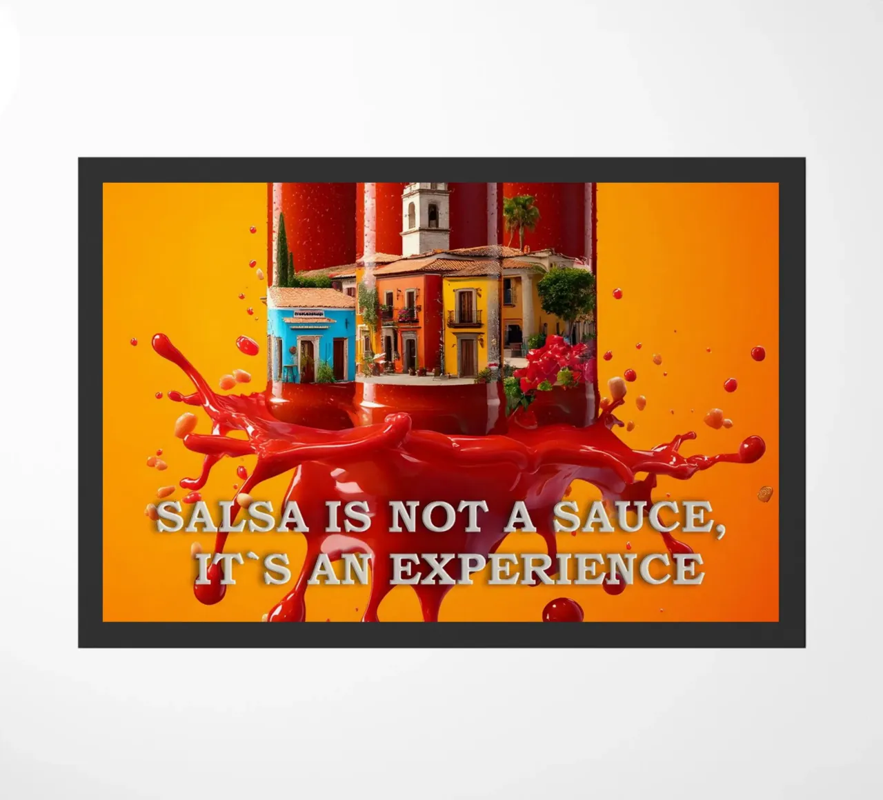 La salsa non è una salsa, ma un'esperienza zerbino da M-Ulrich-Digital Art