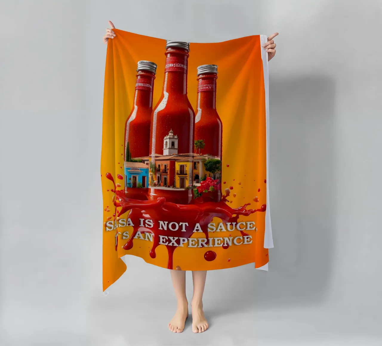 La salsa non è una salsa, ma un'esperienza telo mare da M-Ulrich-Digital Art