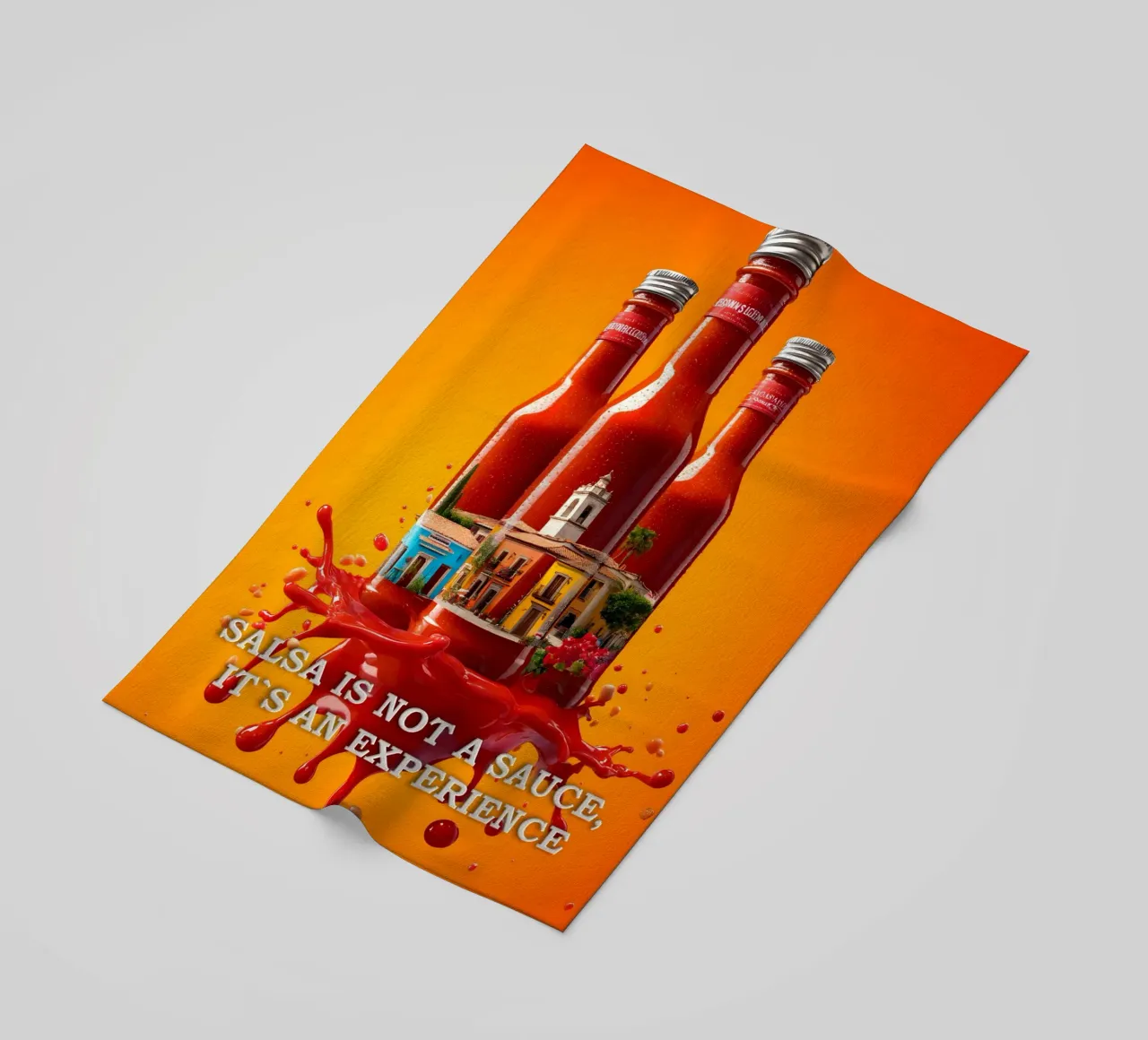 La salsa non è una salsa, ma un'esperienza telo mare da M-Ulrich-Digital Art