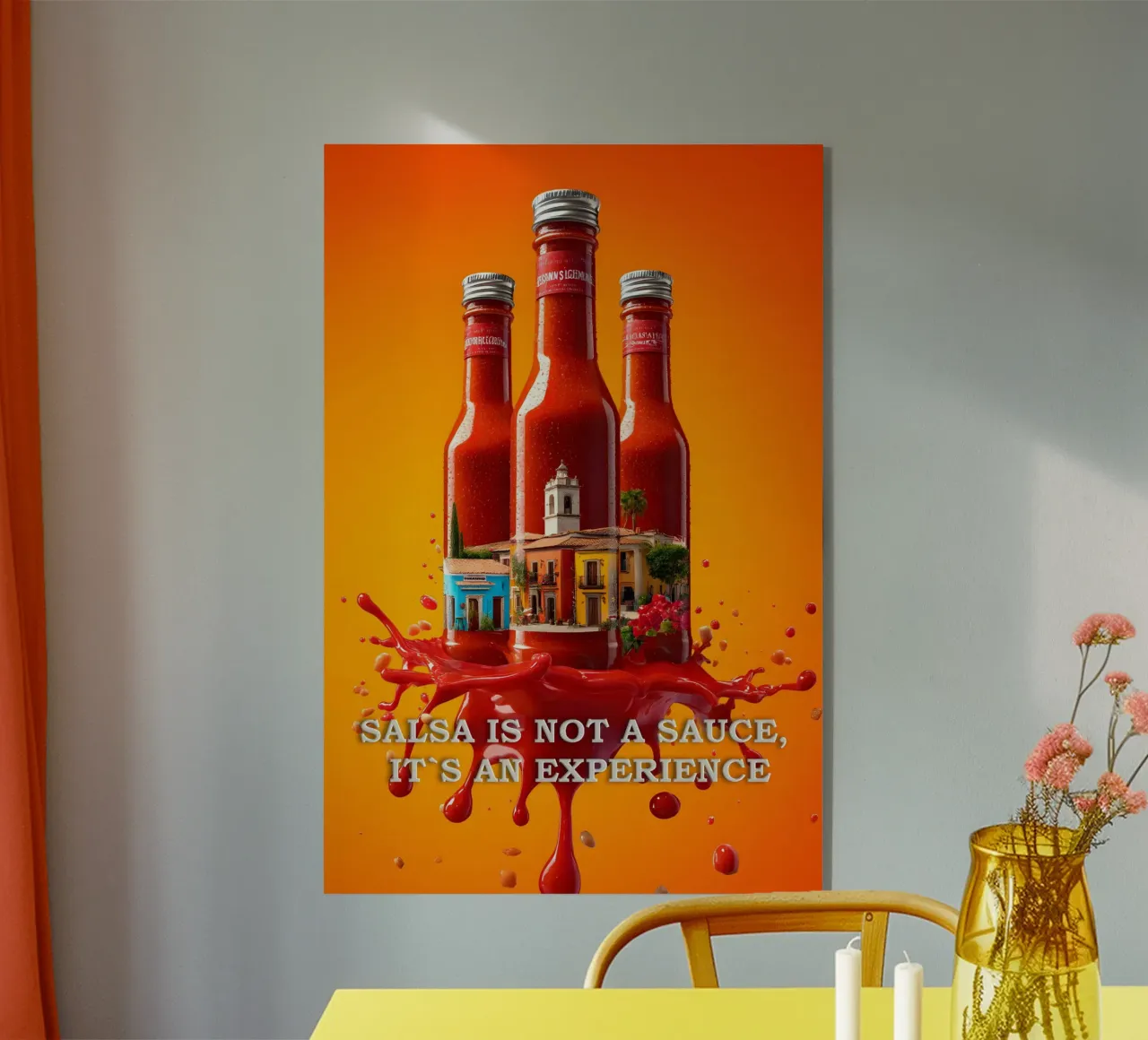 La salsa non è una salsa, ma un'esperienza plexiglass da M-Ulrich-Digital Art