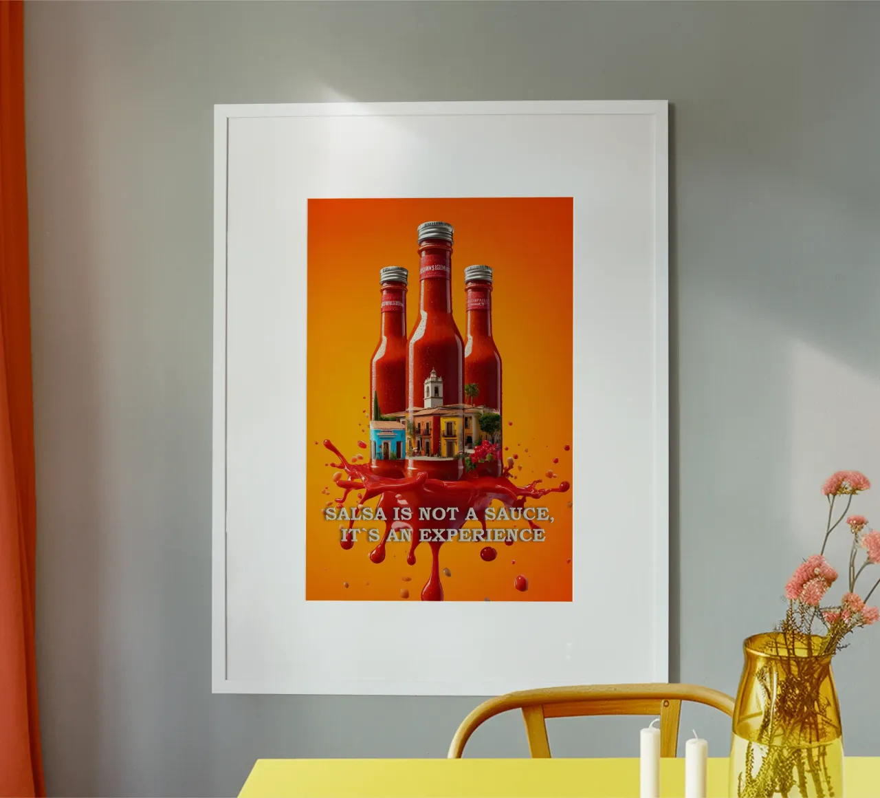 La salsa non è una salsa, ma un'esperienza carta hahnemühle da M-Ulrich-Digital Art