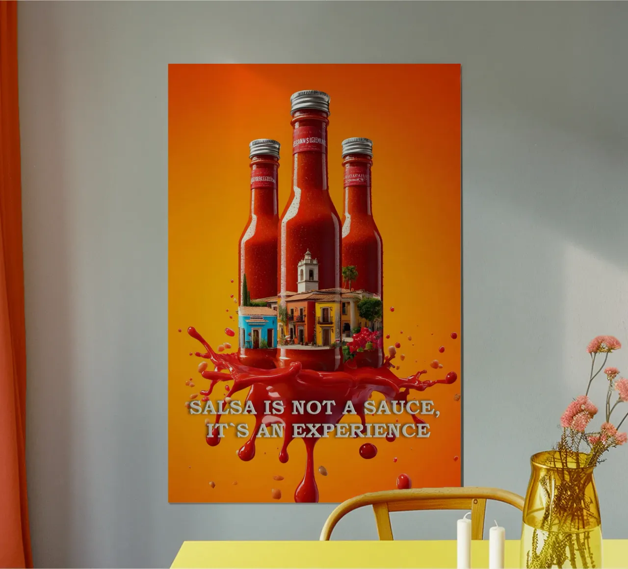 Salsa is not a sauce, but an experience hahnemühle by M-Ulrich-Digital Art