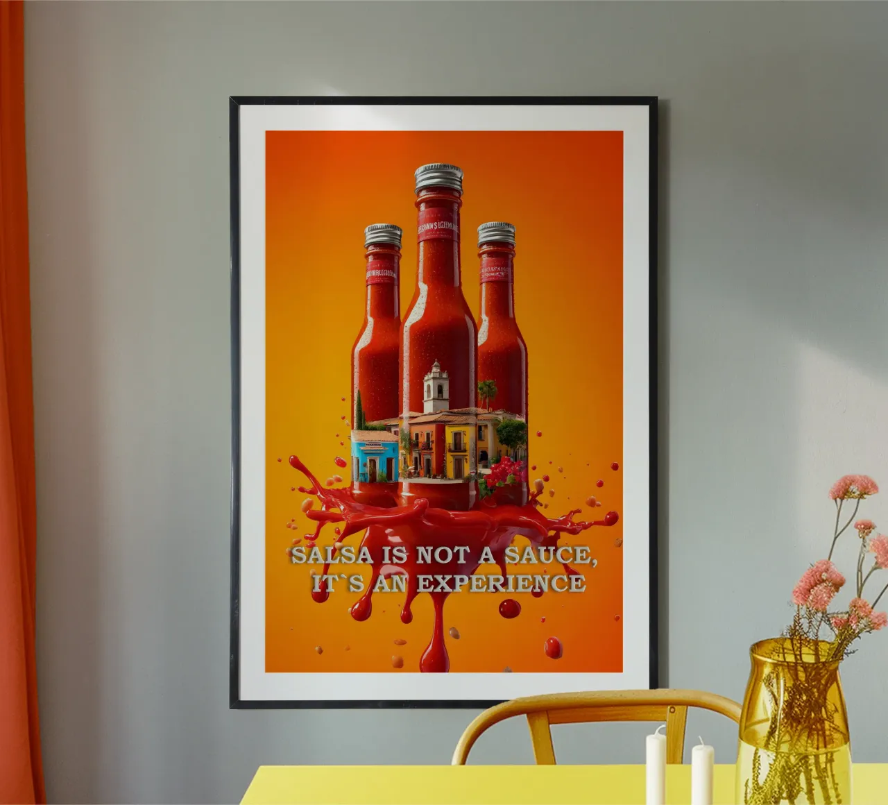 La salsa non è una salsa, ma un'esperienza carta hahnemühle da M-Ulrich-Digital Art