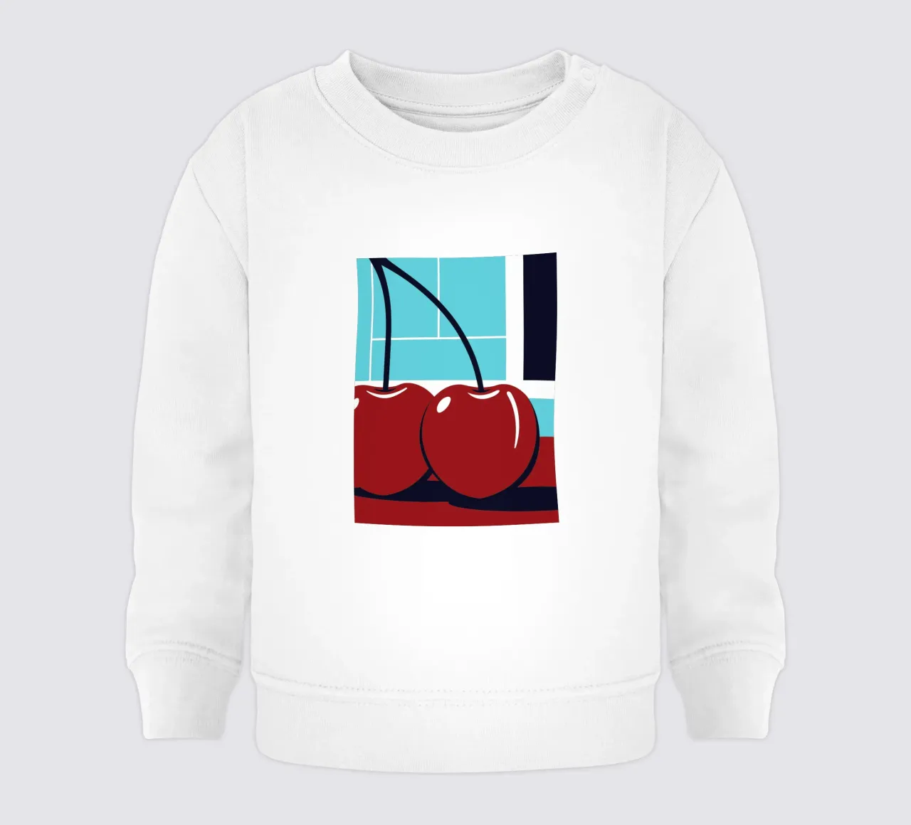 Frutti di ciliegia rossa felpa neonato da TODAY'S SHOP