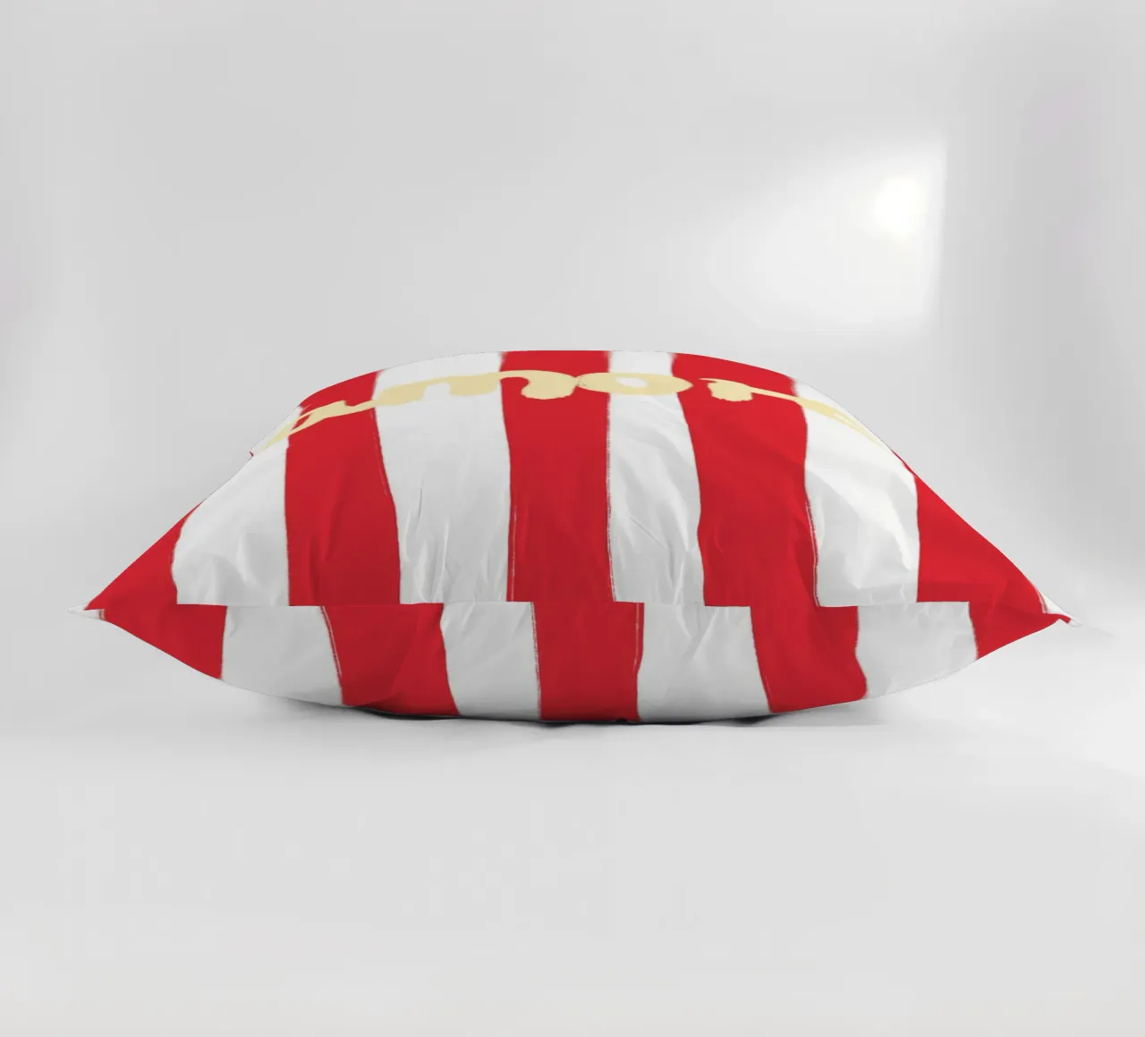 Amore Striped cuscino da Poster Print Studio