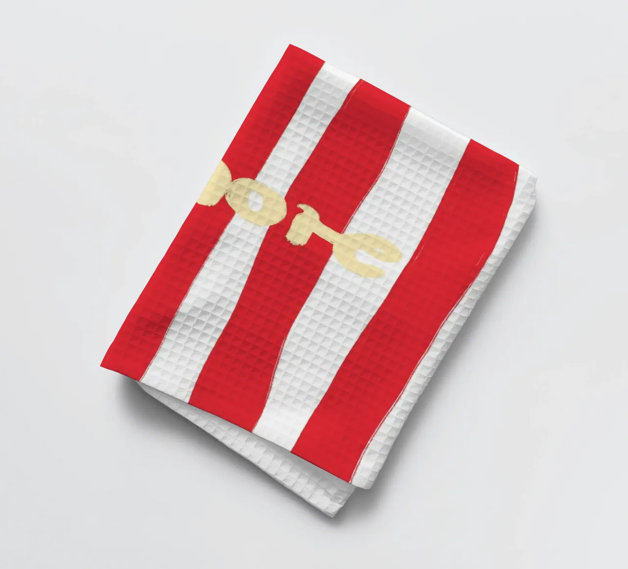 Amore Striped canovaccio da cucina da Poster Print Studio