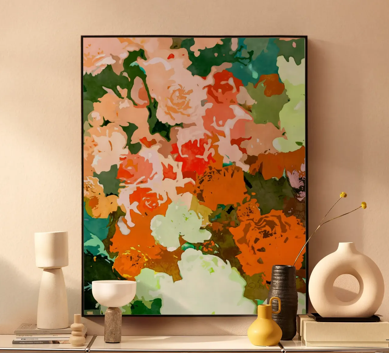 Velluto floreale plexiglass da 83oranges.com